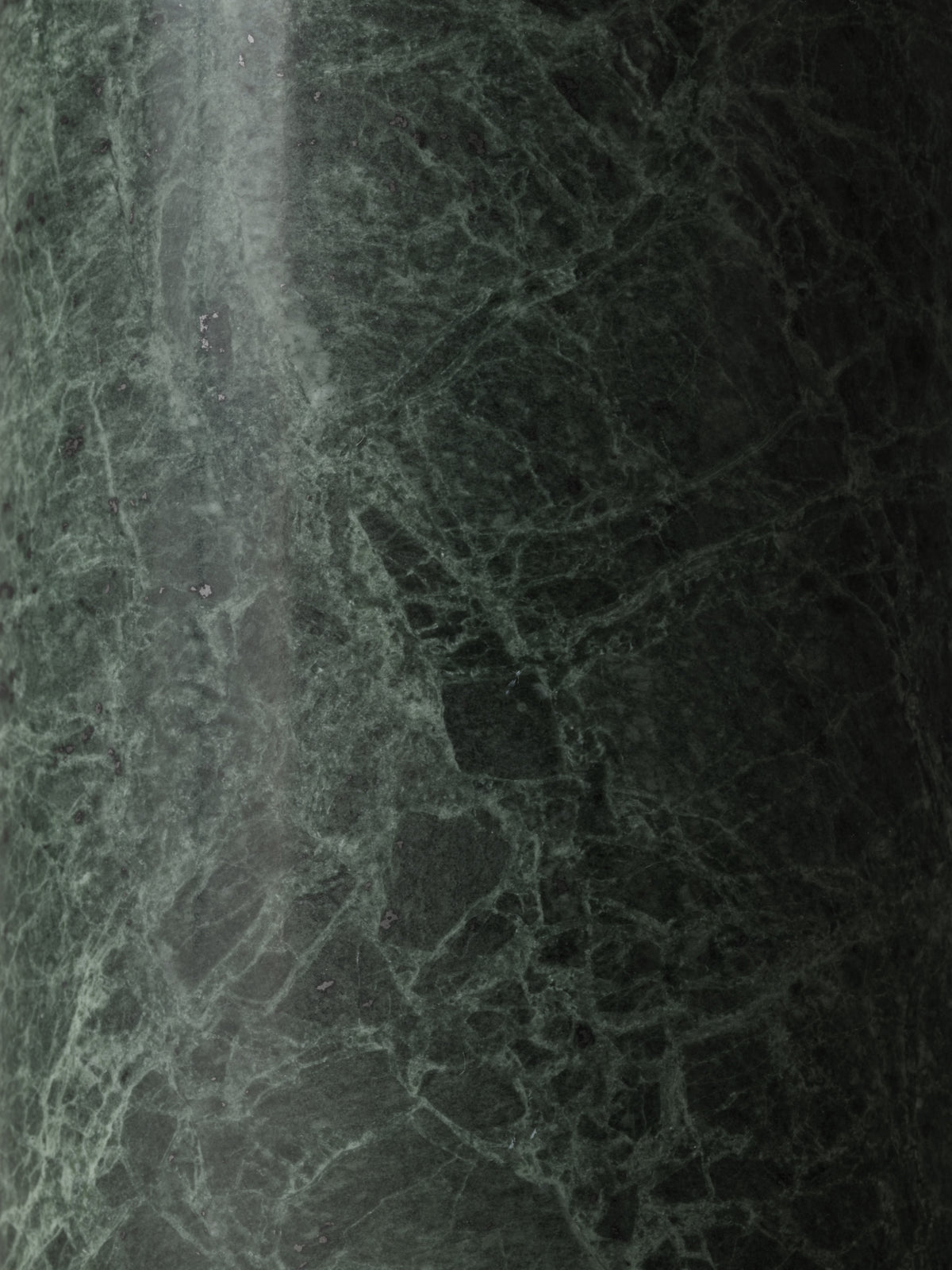 Table lamp MIST AP17 glass shade with a green marble base