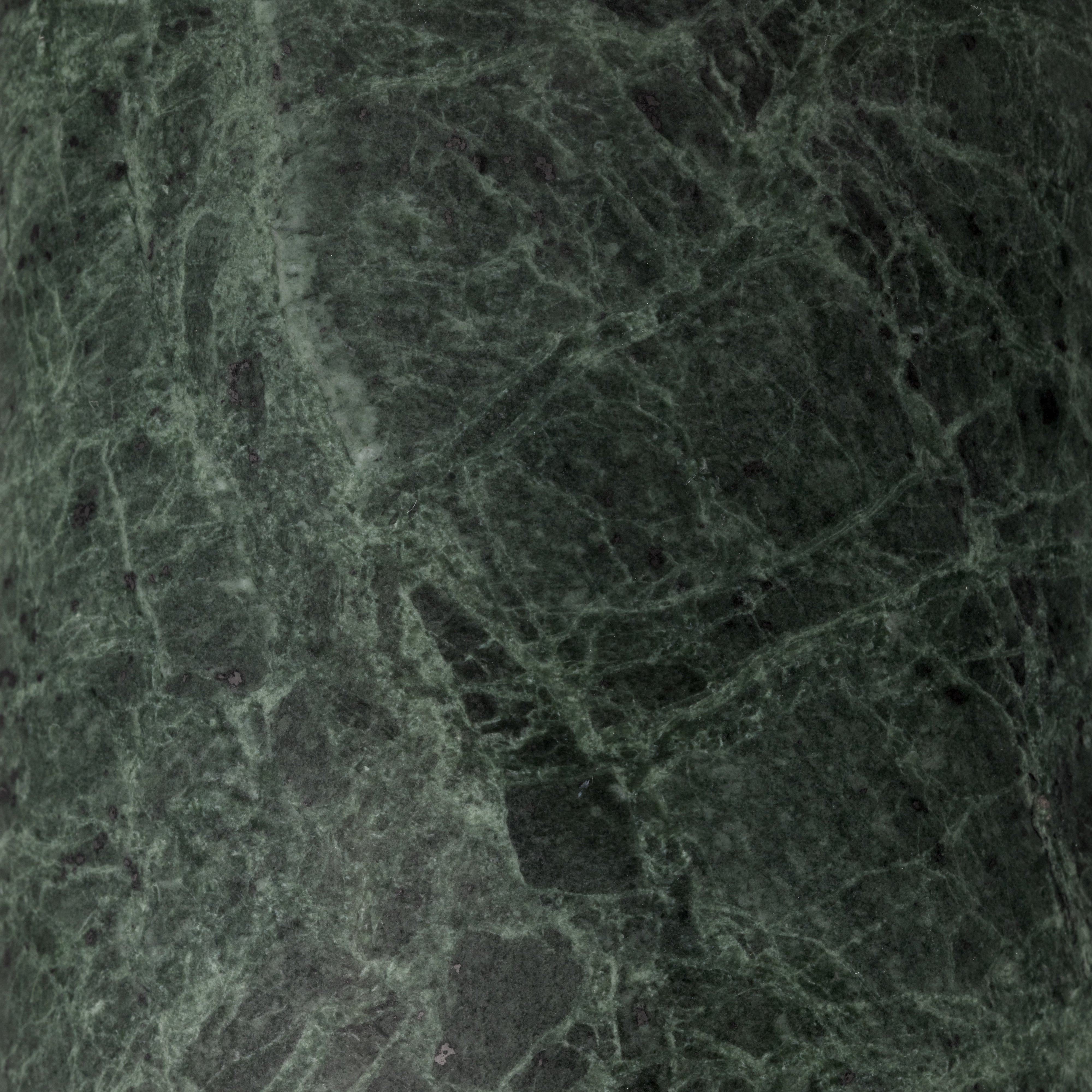 Table lamp MIST AP17 glass shade with a green marble base