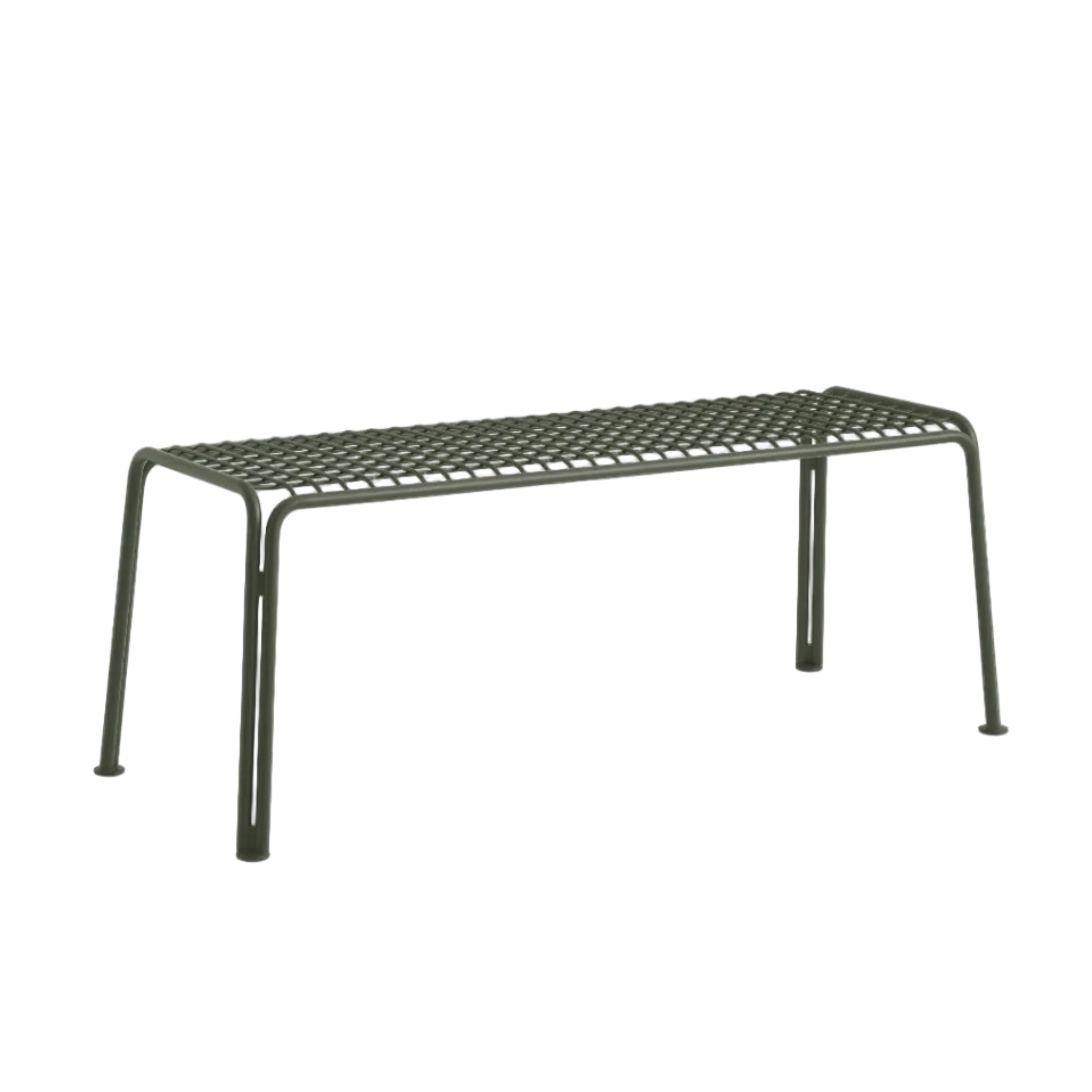 THORVALD SC112 dark green outdoor bench without backrest