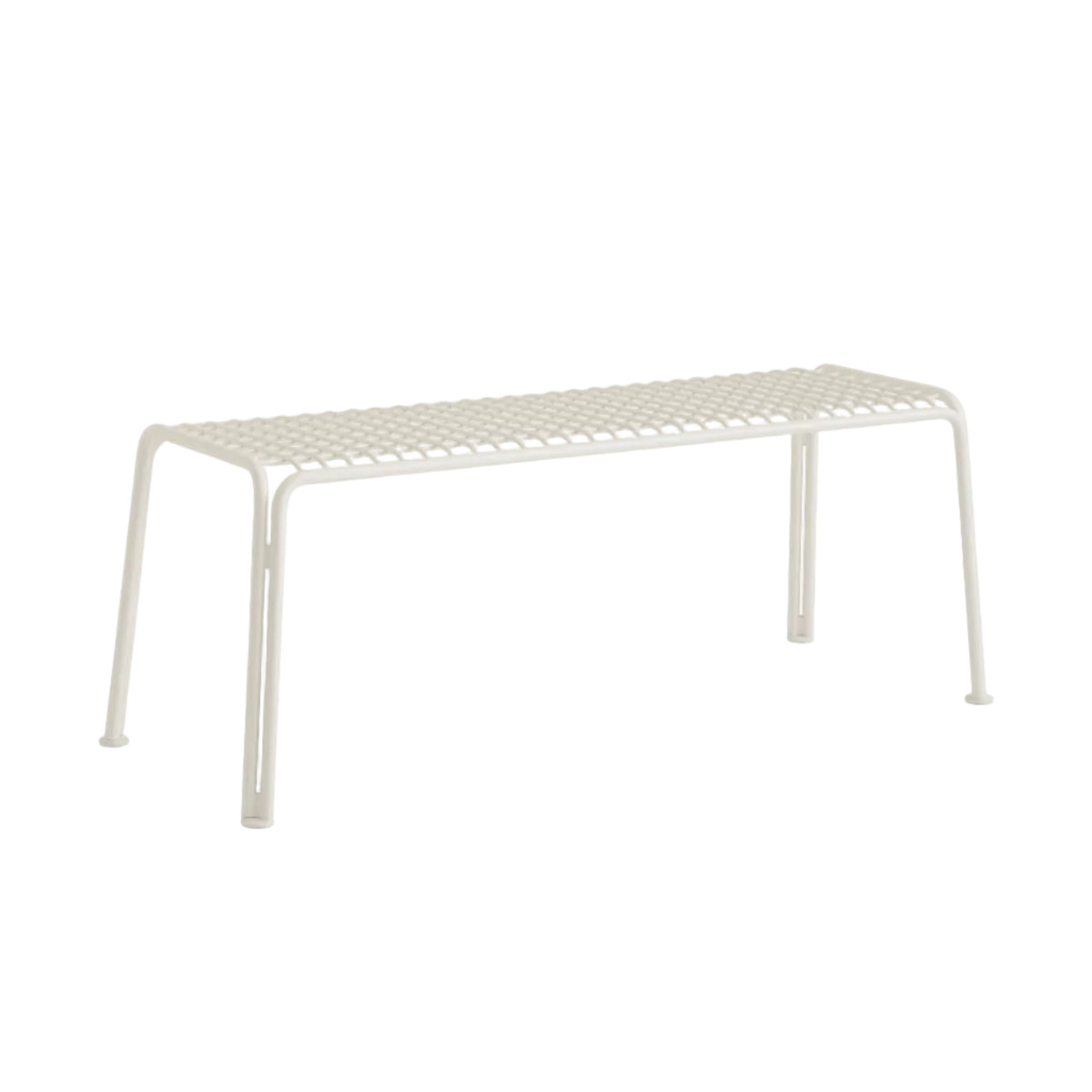 THORVALD SC112 ivory outdoor bench without backrest