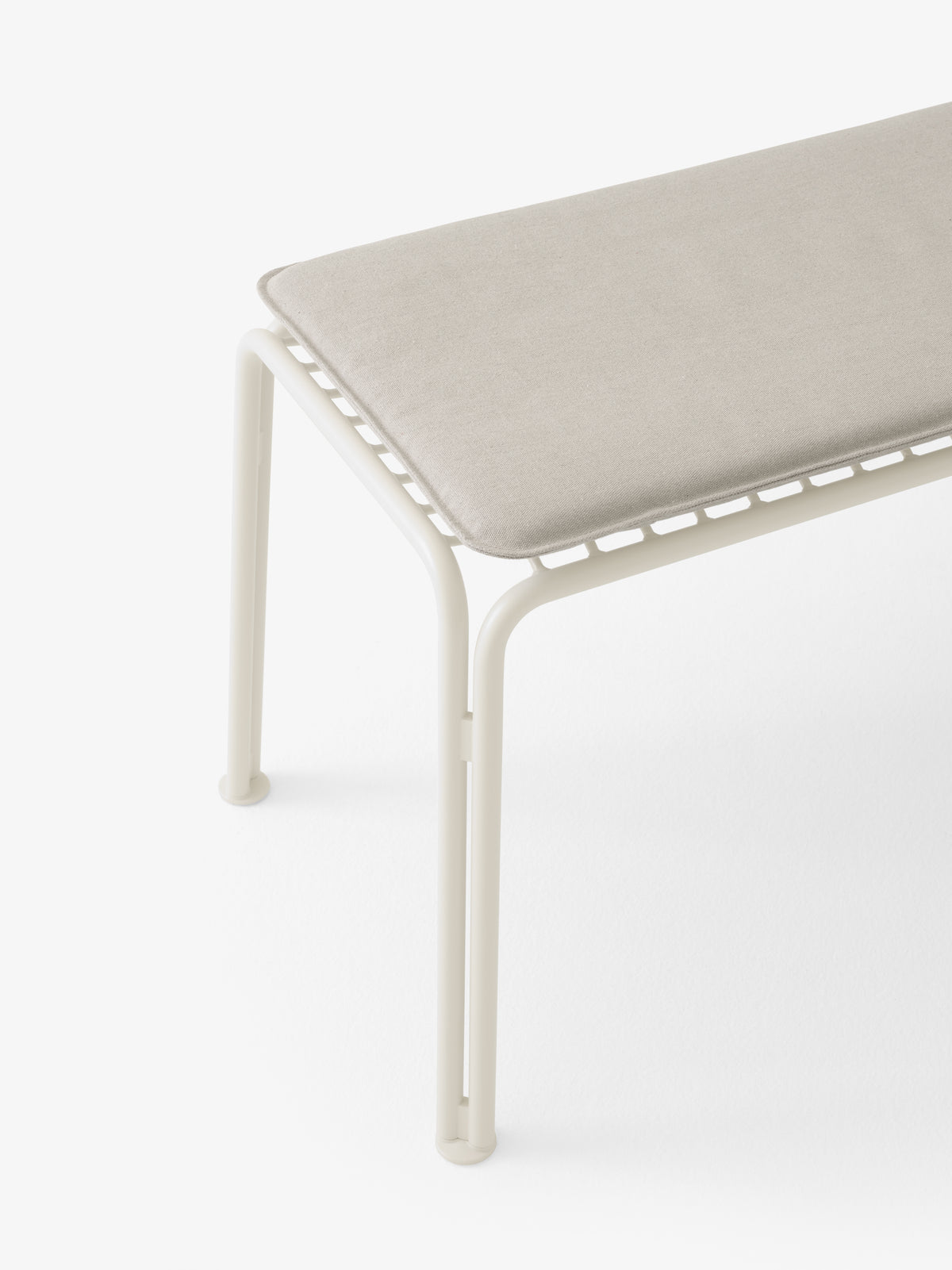 THORVALD SC112 ivory outdoor bench without backrest