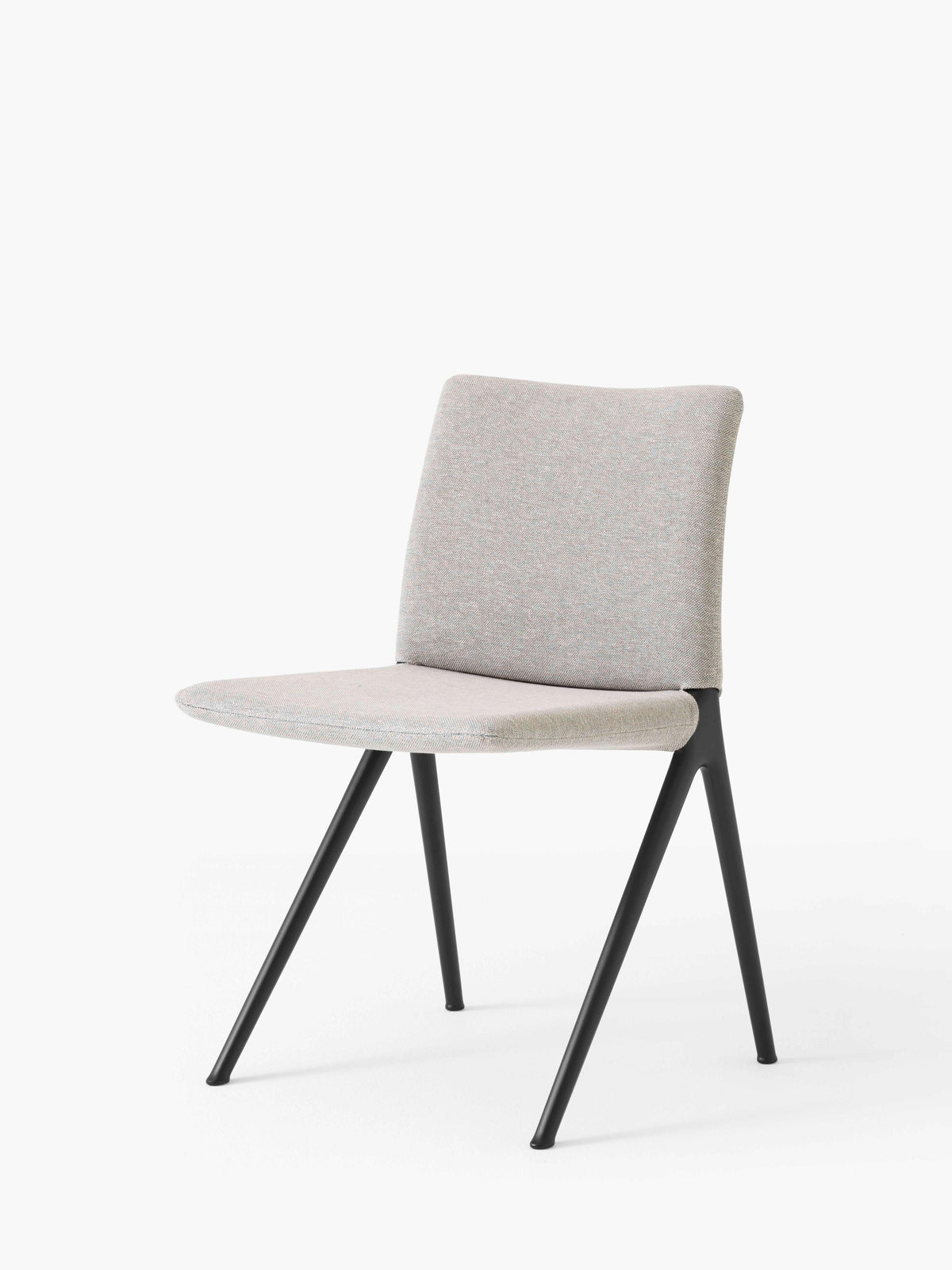 KAPE IF7 Upholstered Chair with Black Base