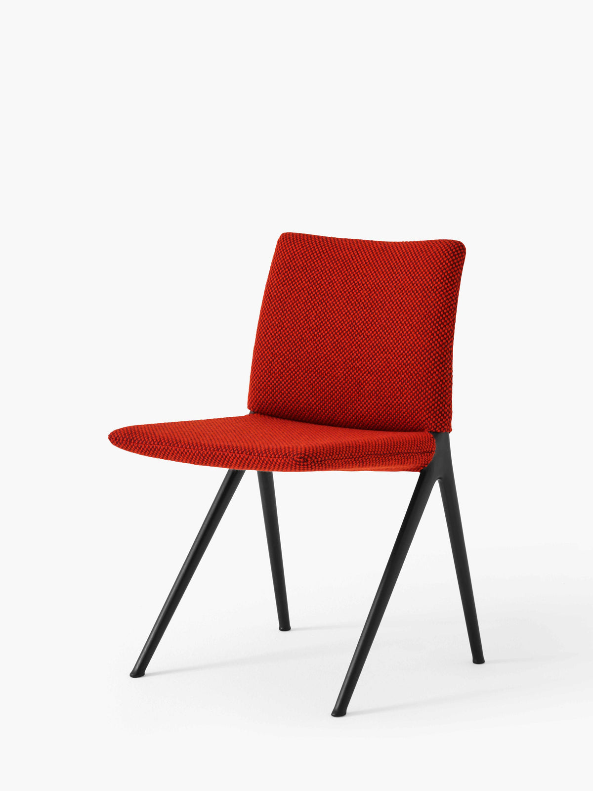 KAPE IF7 Upholstered Chair with Black Base
