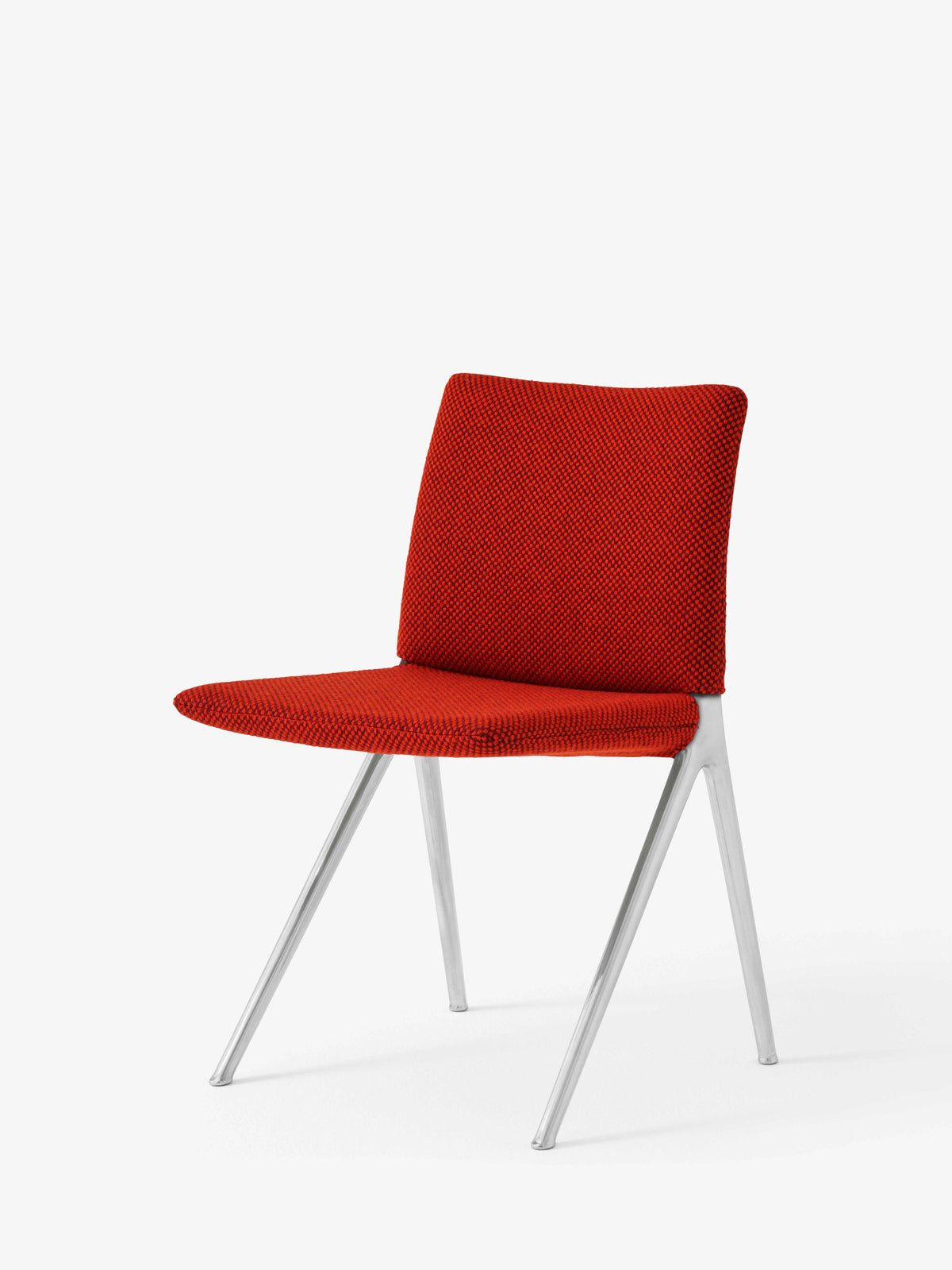 KAPE IF7 Upholstered Chair with Aluminum Base
