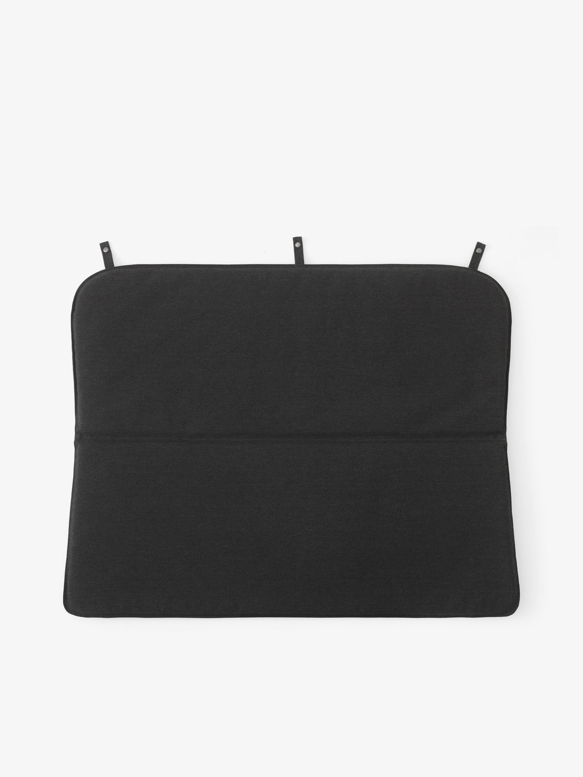 Outdoor bench with armrests THORVALD SC110 black