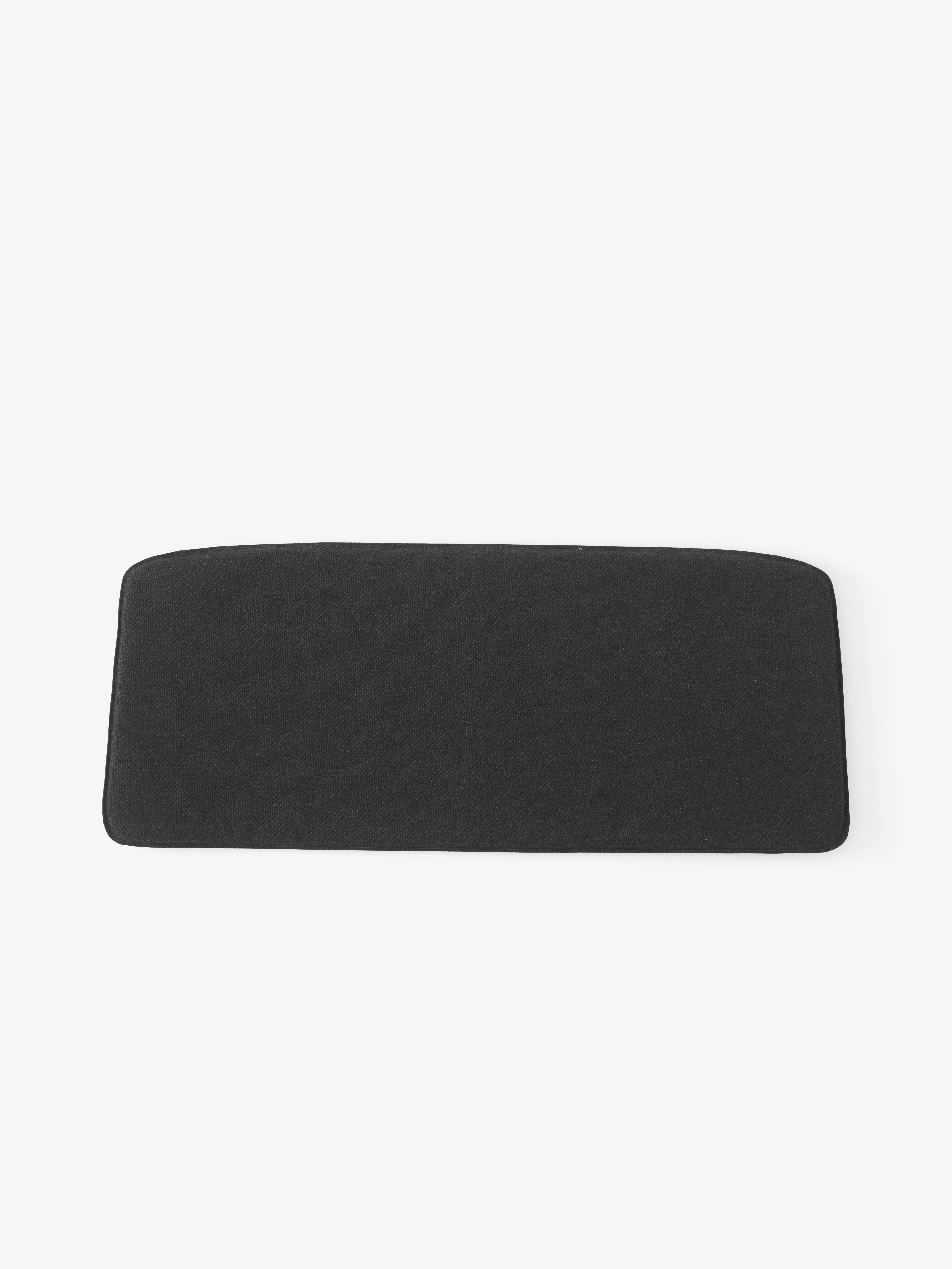 Outdoor bench with armrests THORVALD SC110 black