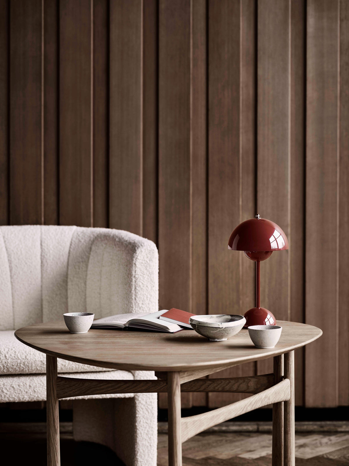 Folding Coffee Table DROP LEAF HM5 oiled oak wood
