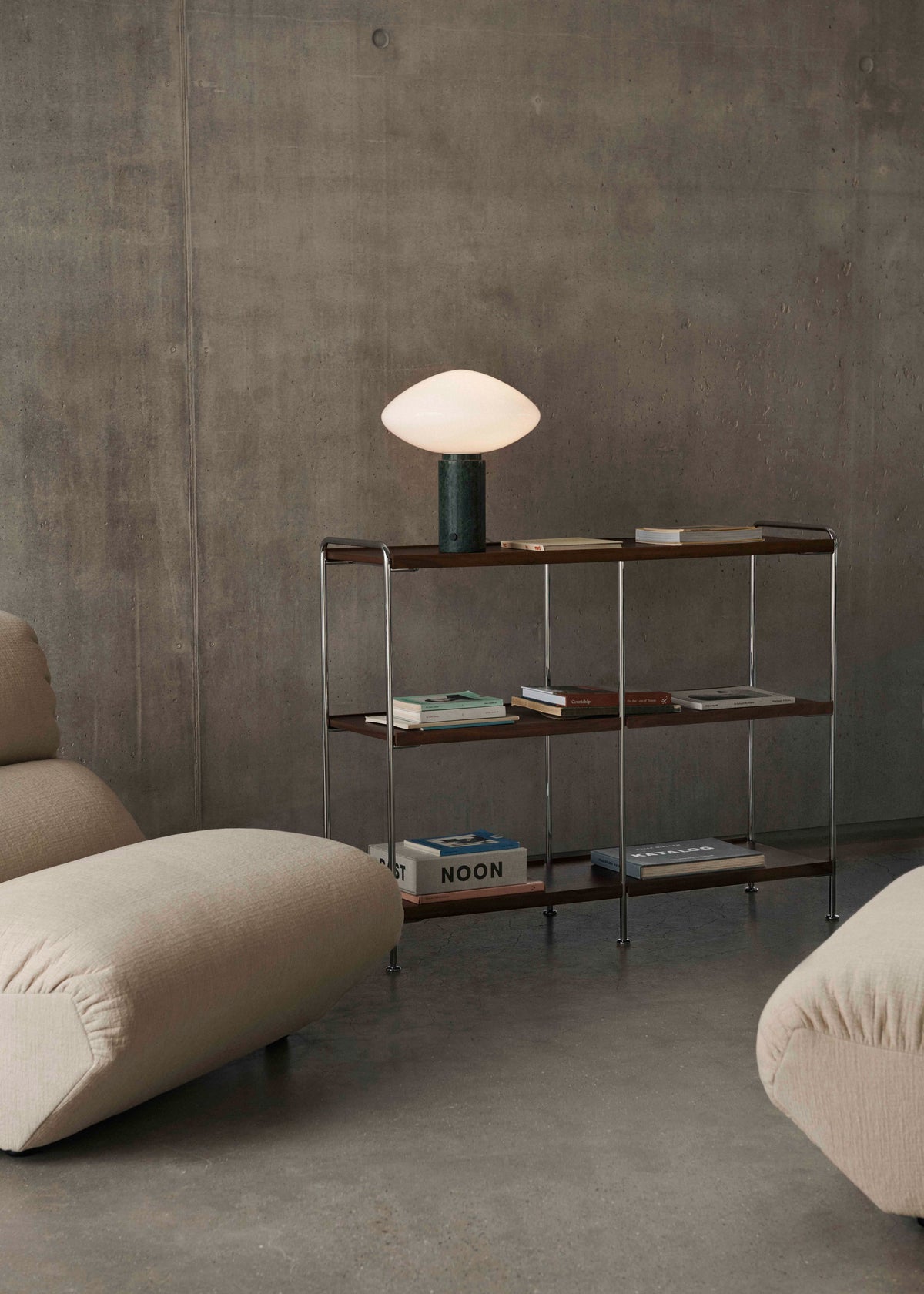 HI LO AV56 upholstered pouf