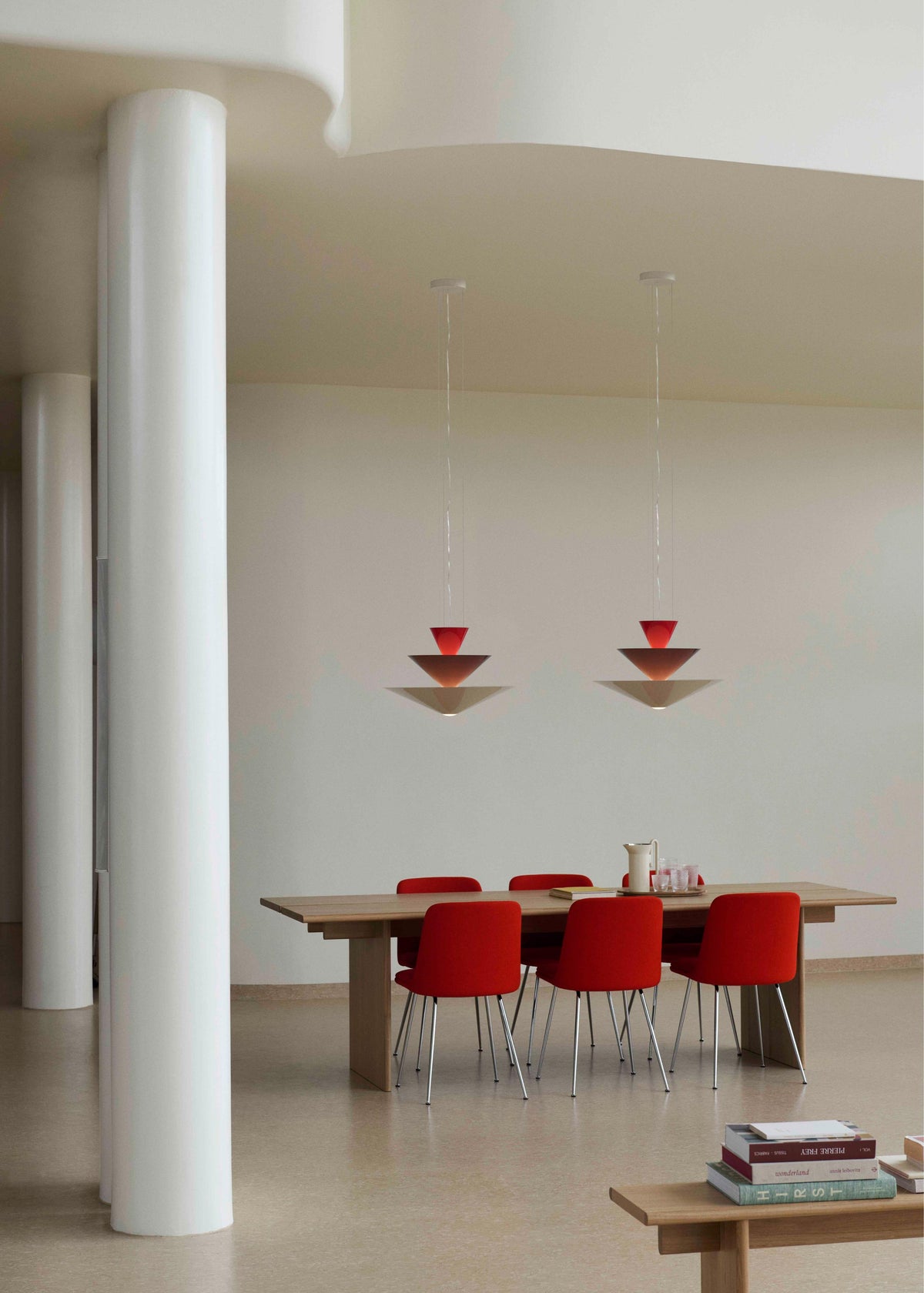 ITA table made of oak wood