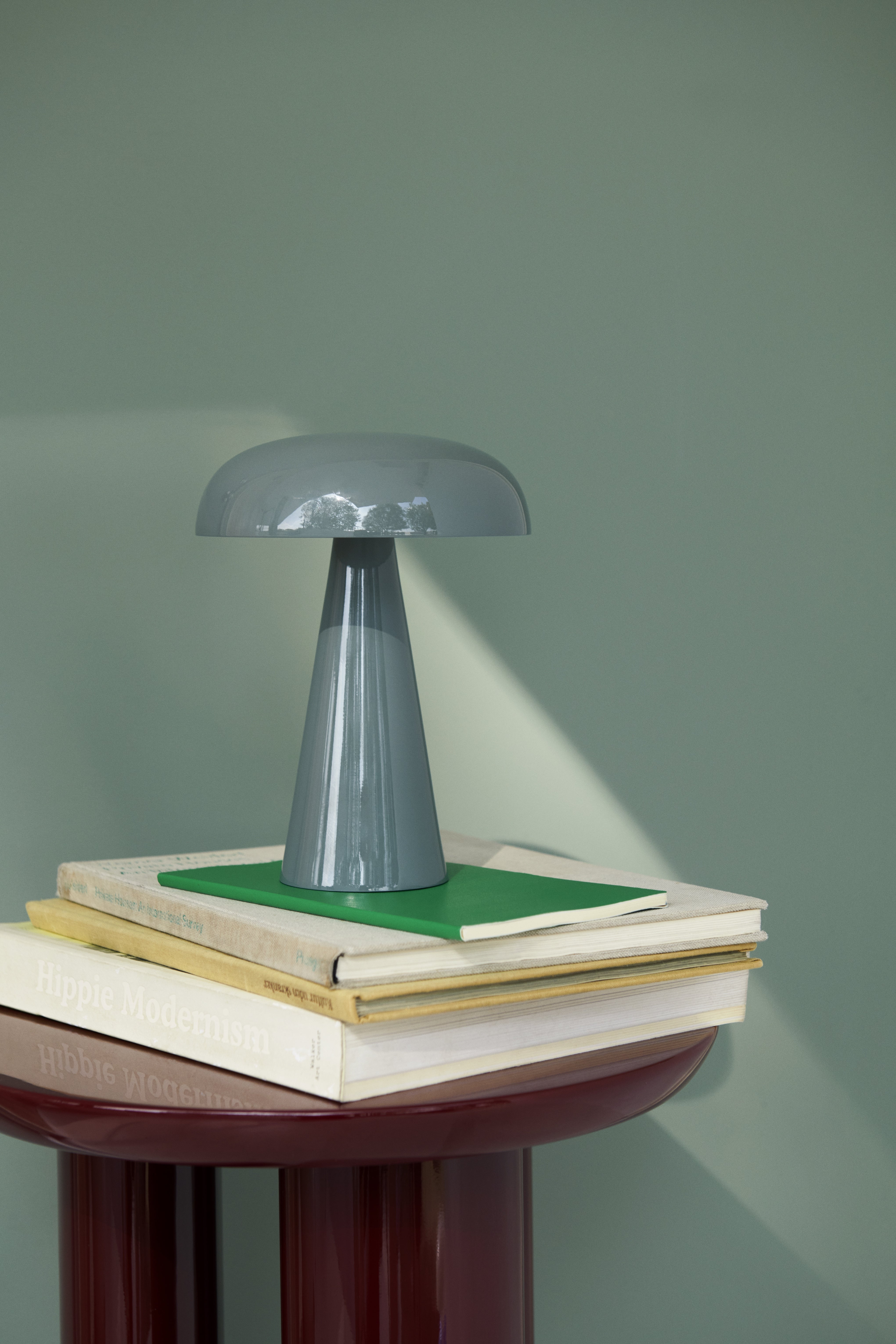 Portable lamp COMO SC53 gray-blue