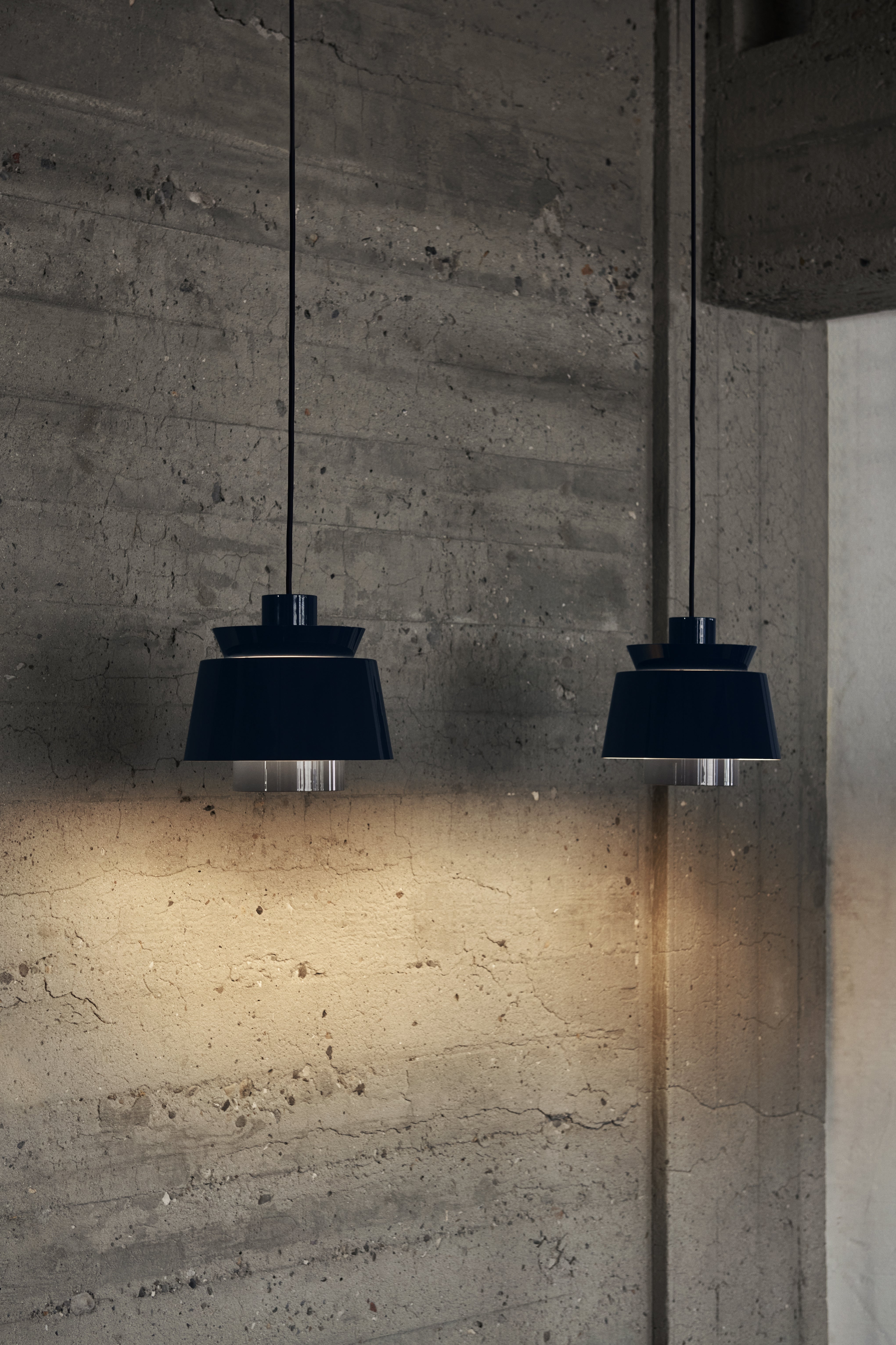 UTZON JU1 Pendant Lamp in Gray-Blue