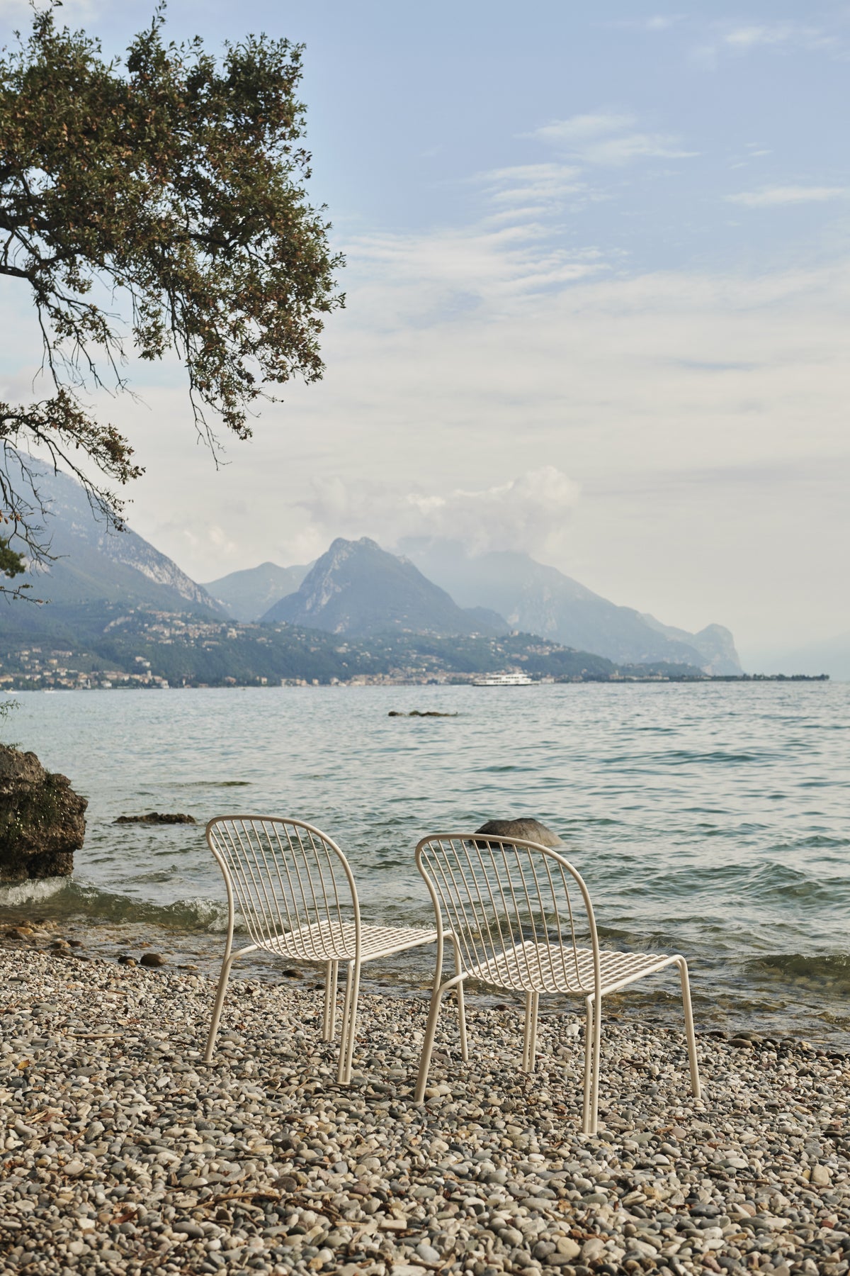 THORVALD SC100 outdoor armchair ivory