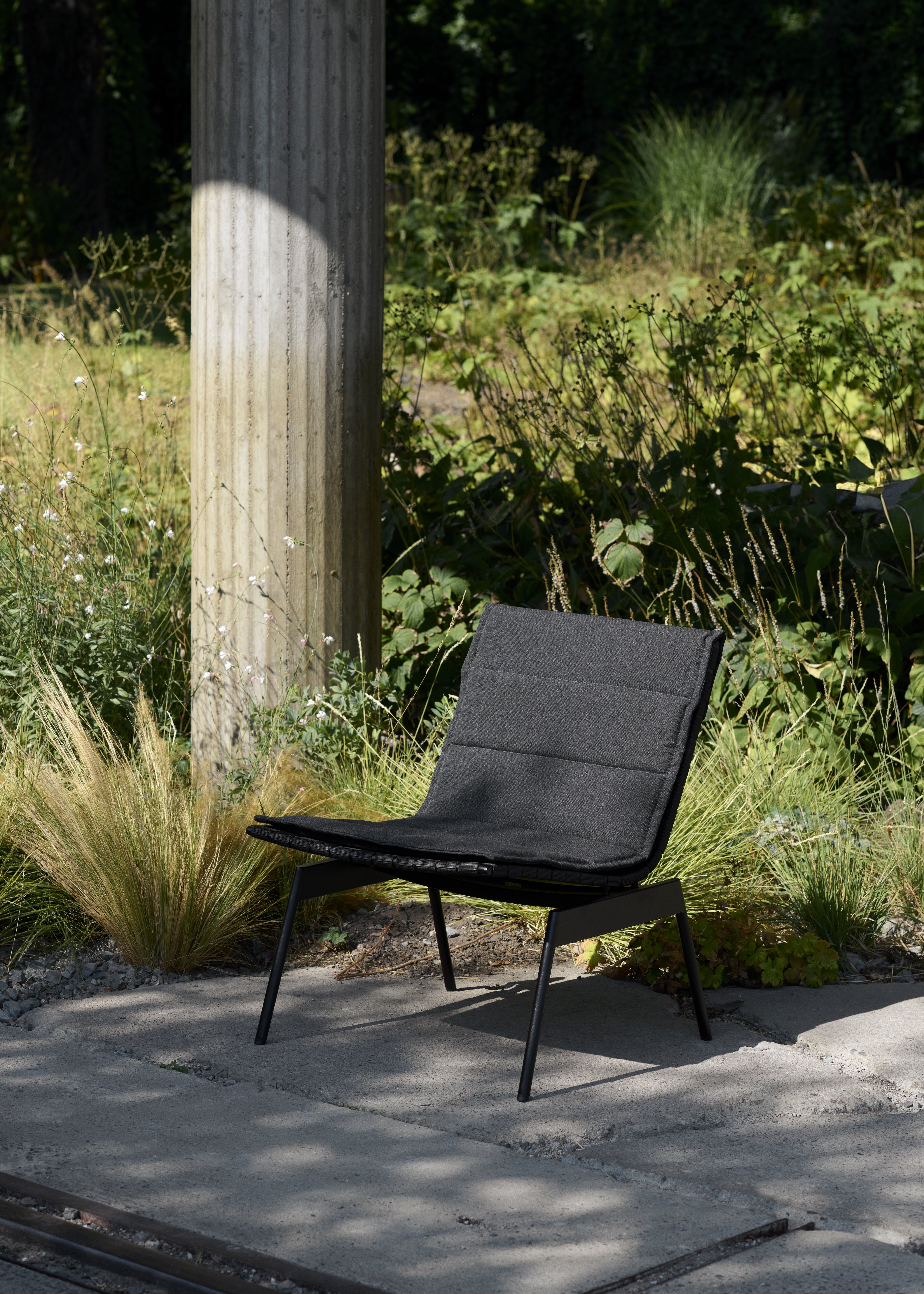 Outdoor Armchair VILLE AV44 Black
