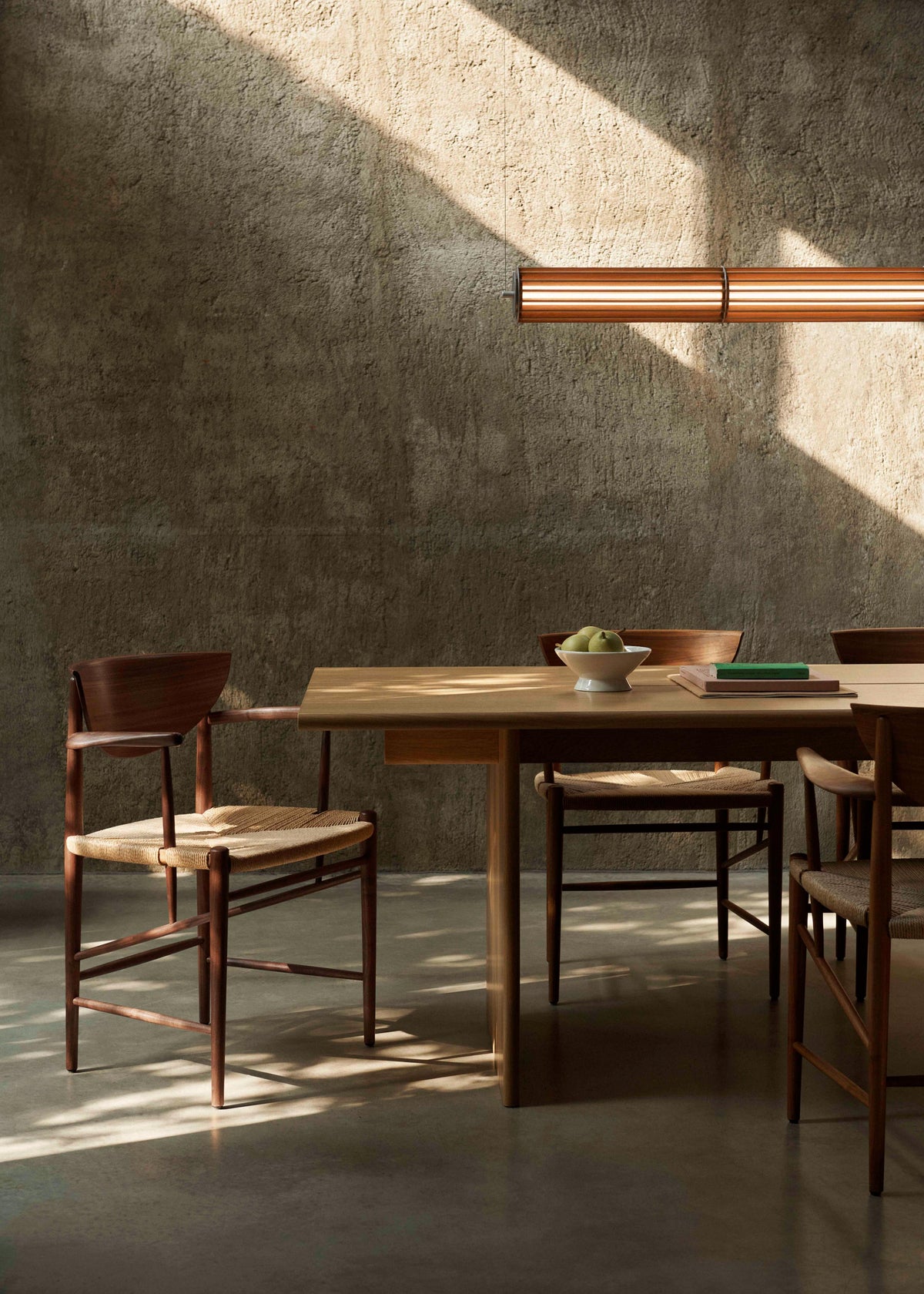 ITA table made of oak wood