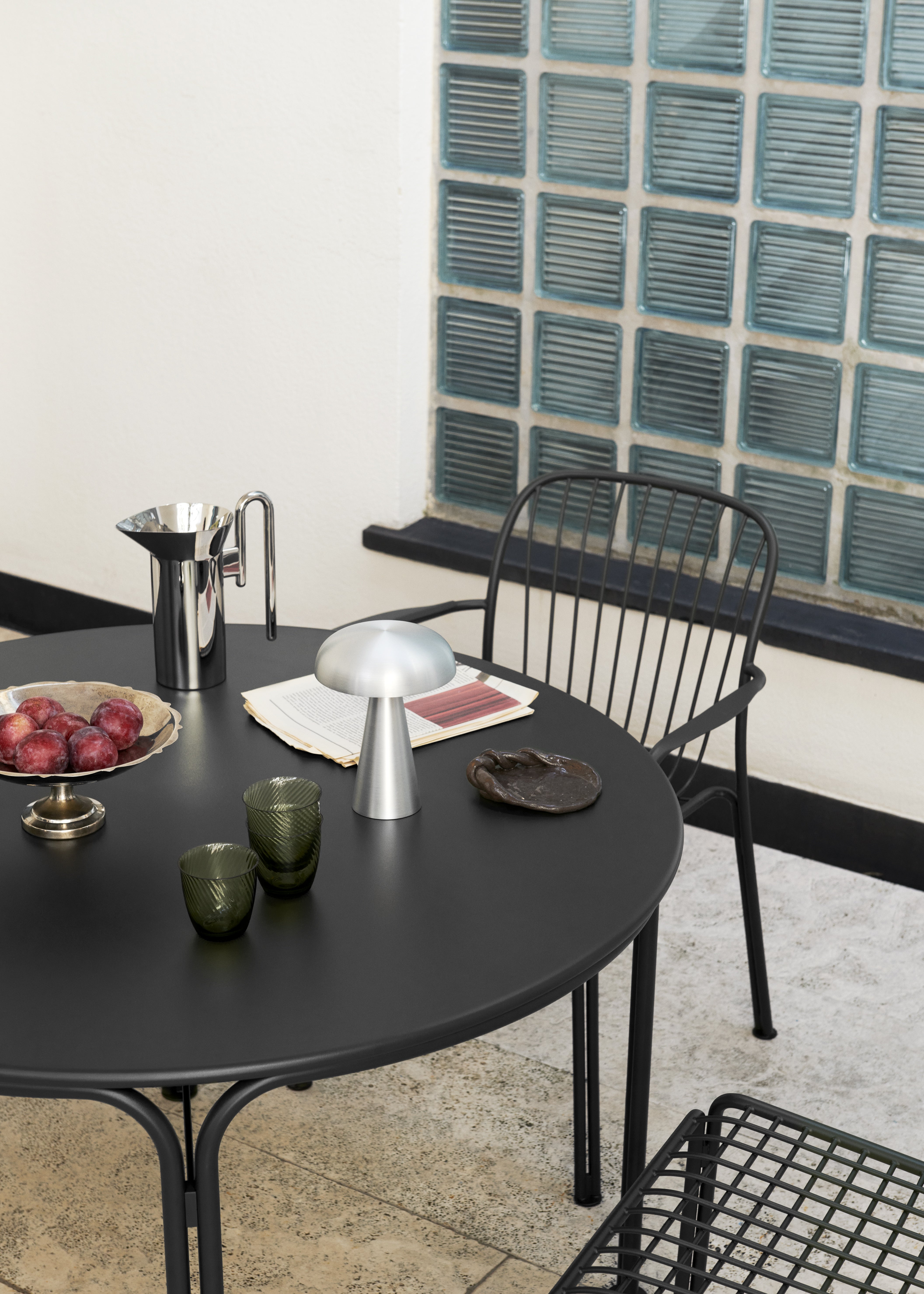 THORVALD SC95 Black Outdoor Armchair