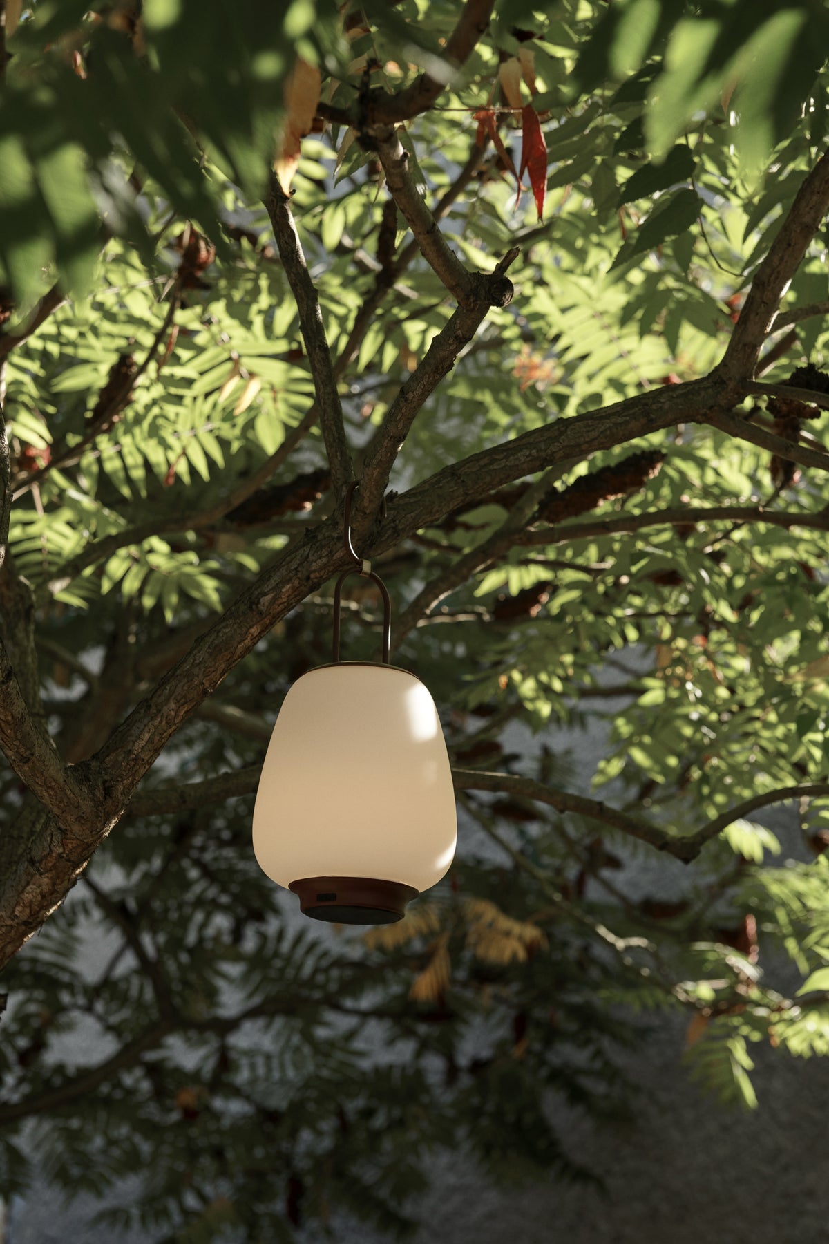 Portable outdoor lamp LUCCA SC51 white with black finish