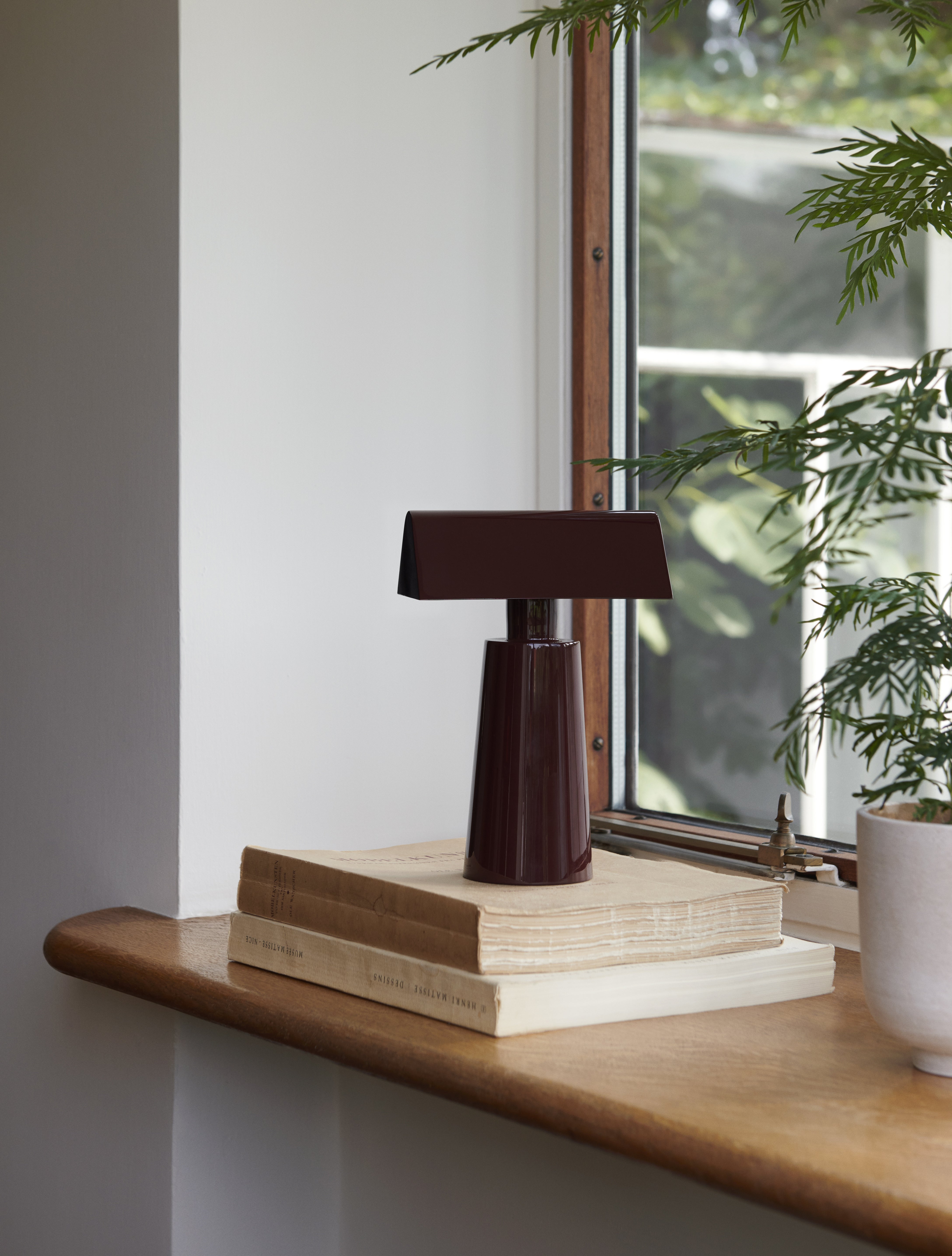 Portable lamp CARET MF1 burgundy