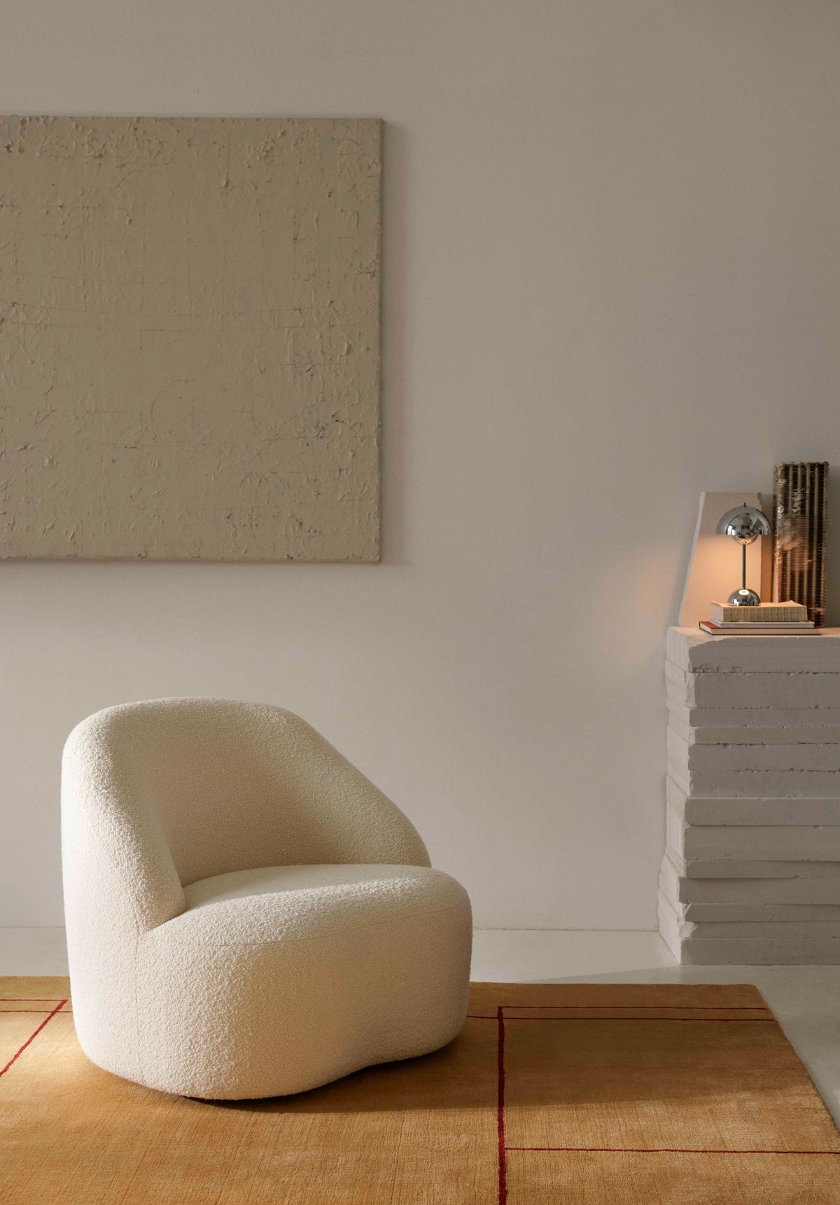 Upholstered MARGAS LC2 Armchair