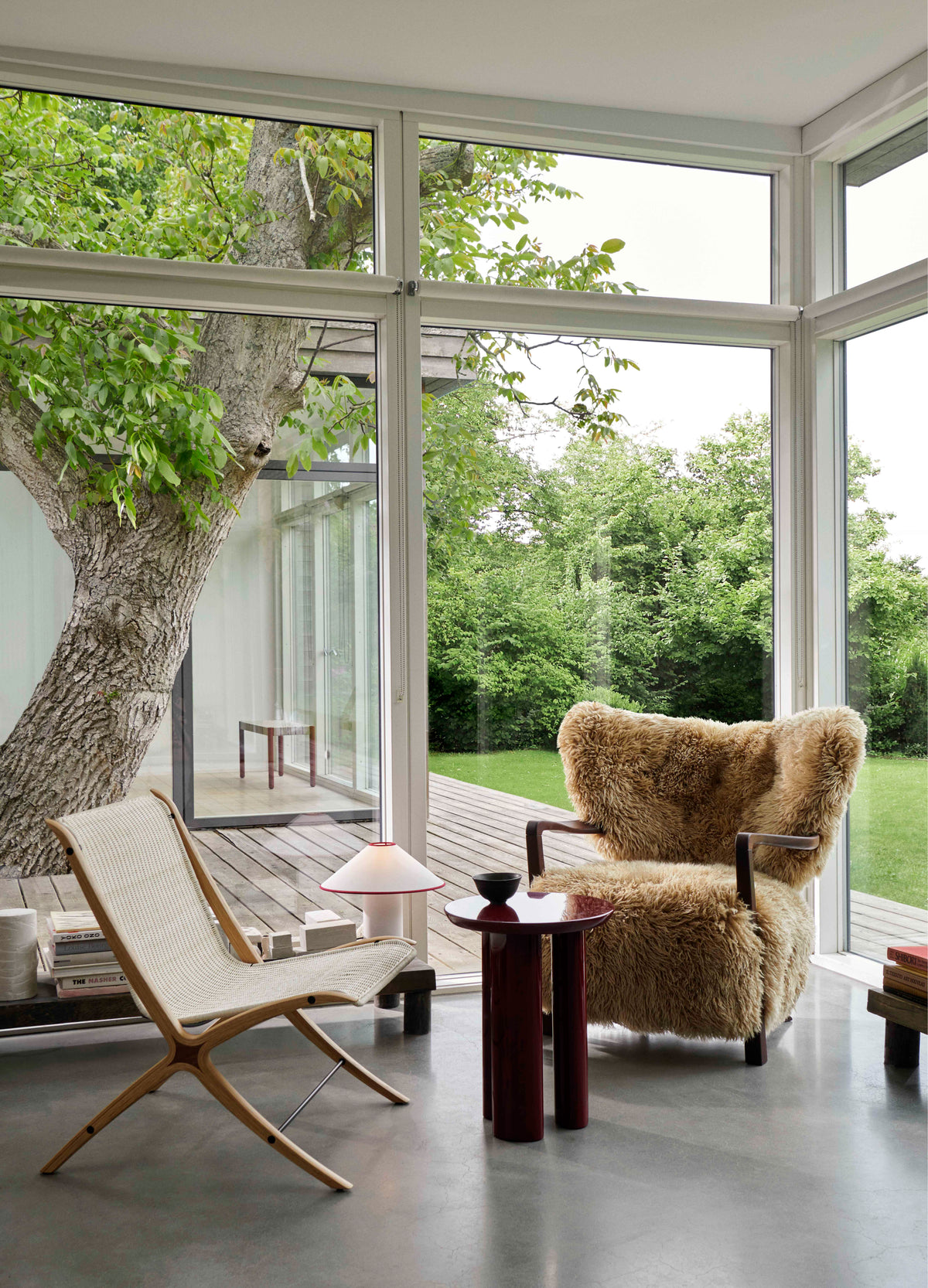 Upholstered WULFF ATD2 Armchair with Oak Base