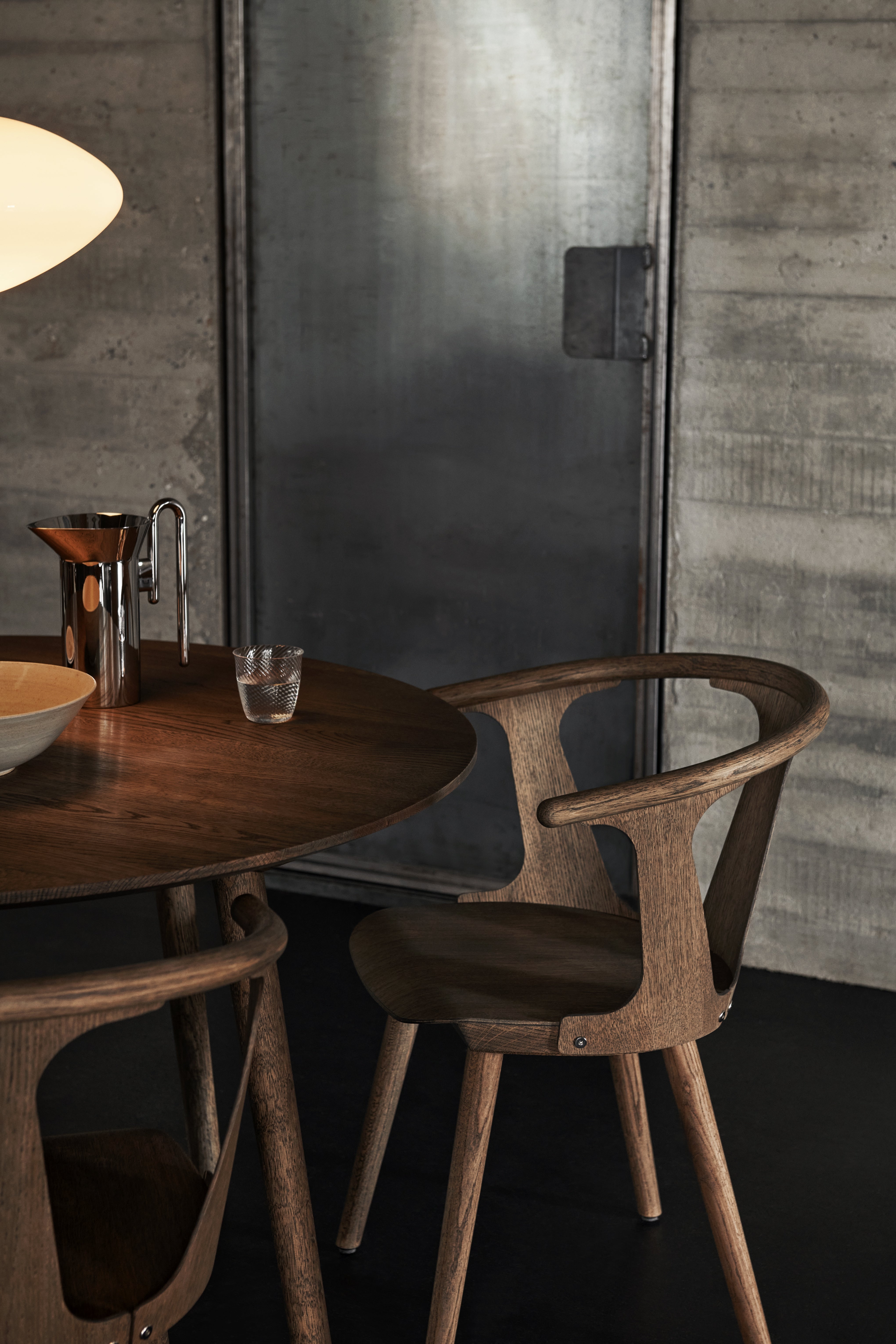 IN BETWEEN SK1 Chair, smoked oiled oak