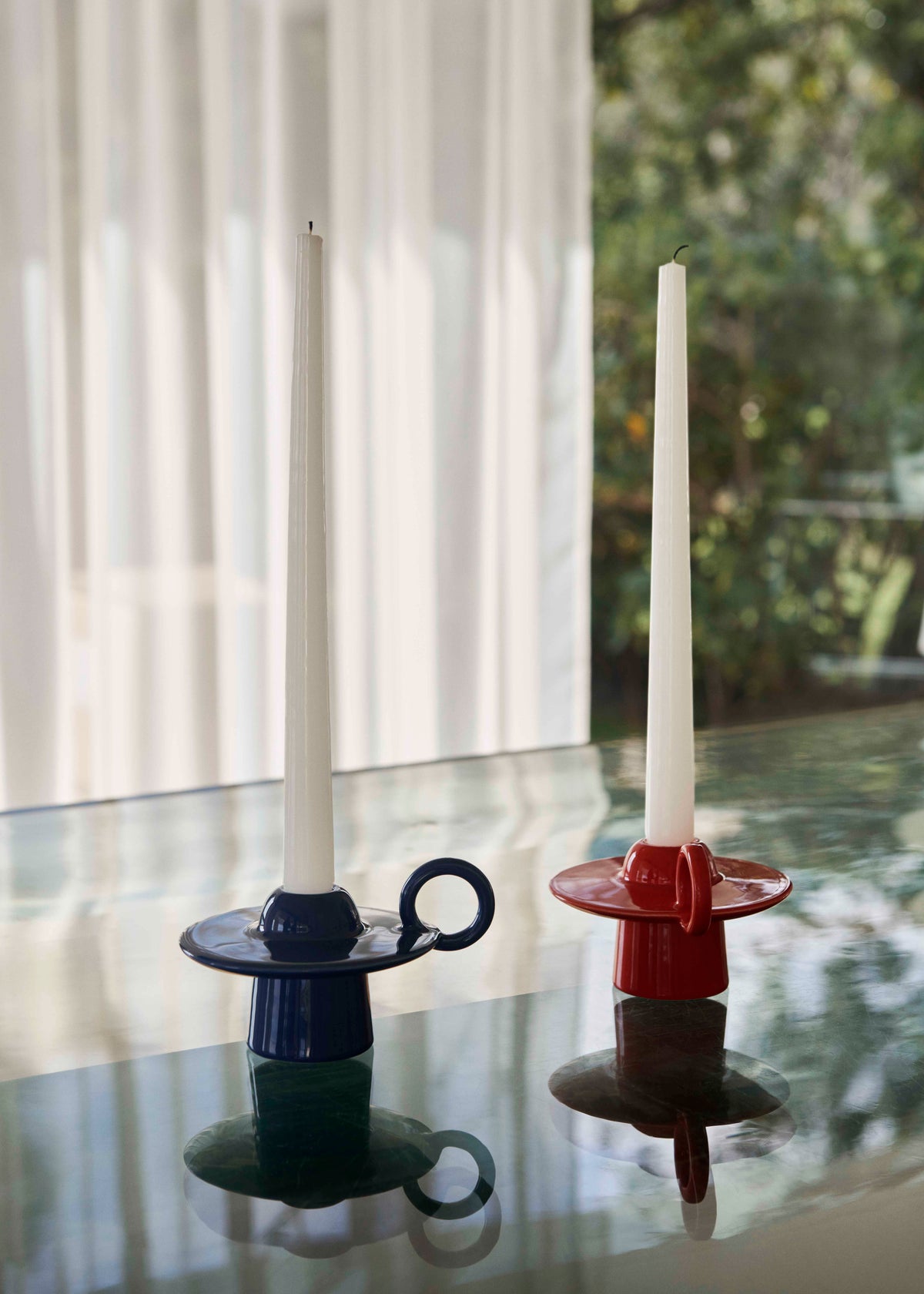 Candle holder MOMENTO JH39 red