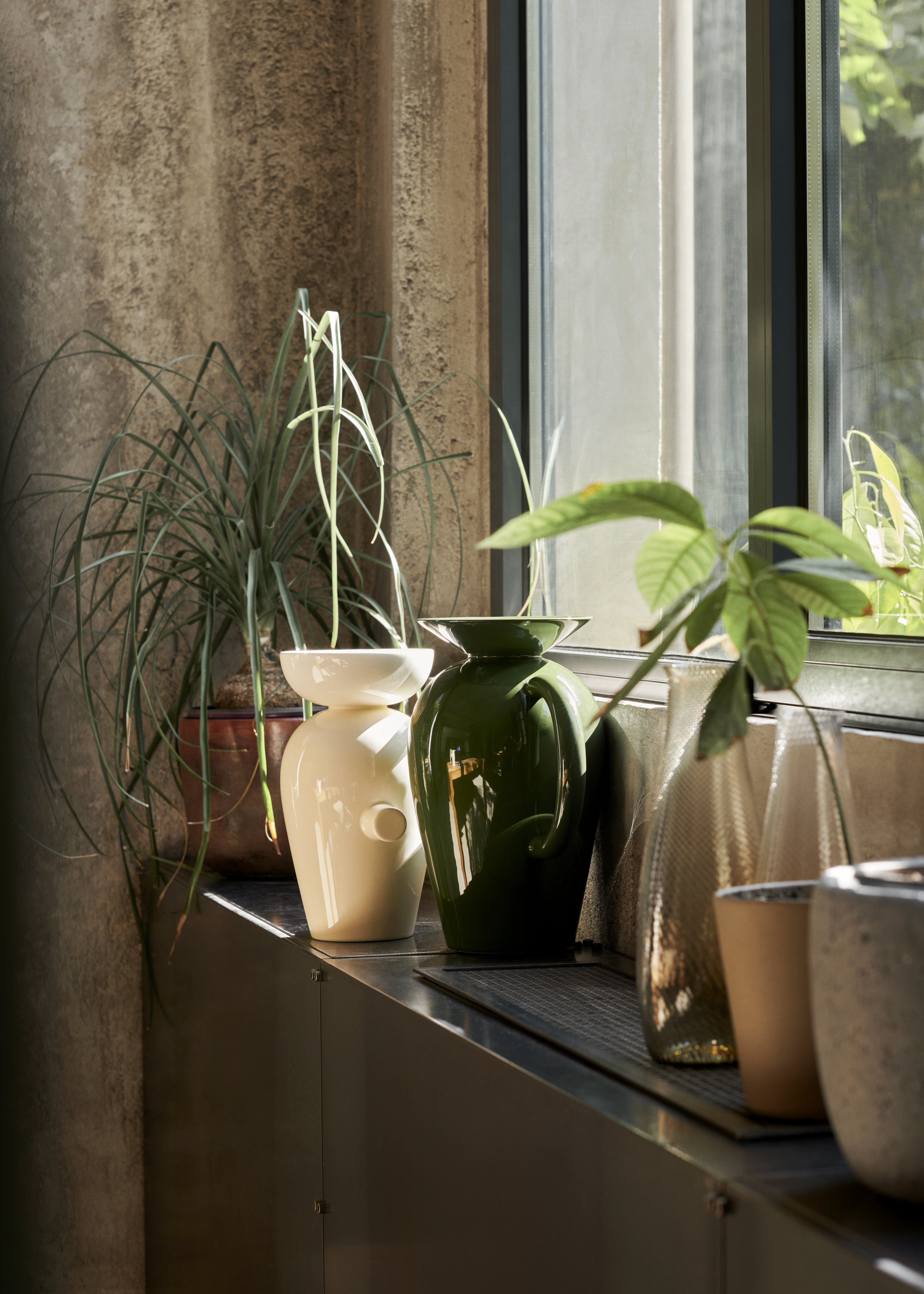 MOMENTO JH41 Vase in Emerald Green