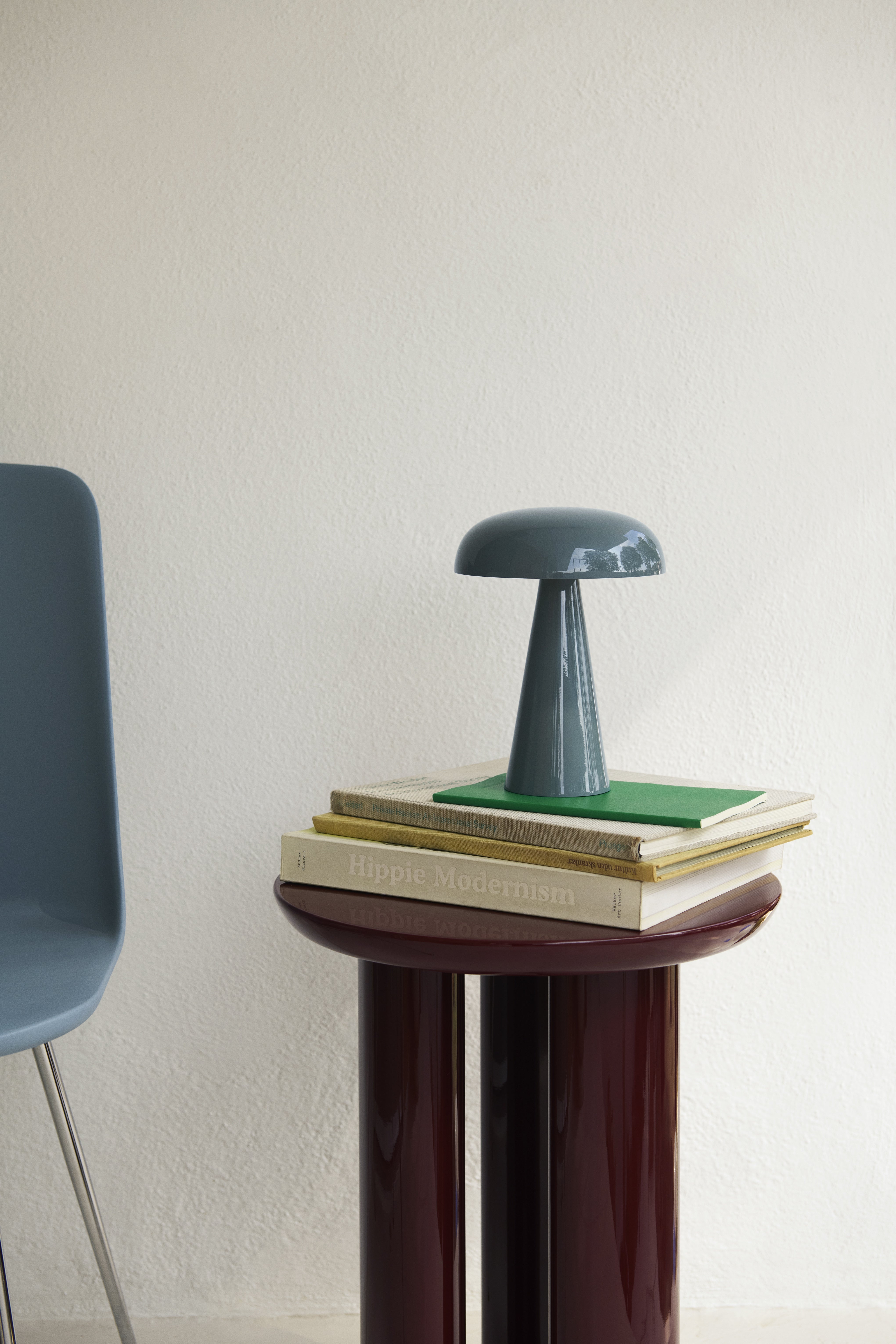 Portable lamp COMO SC53 gray-blue