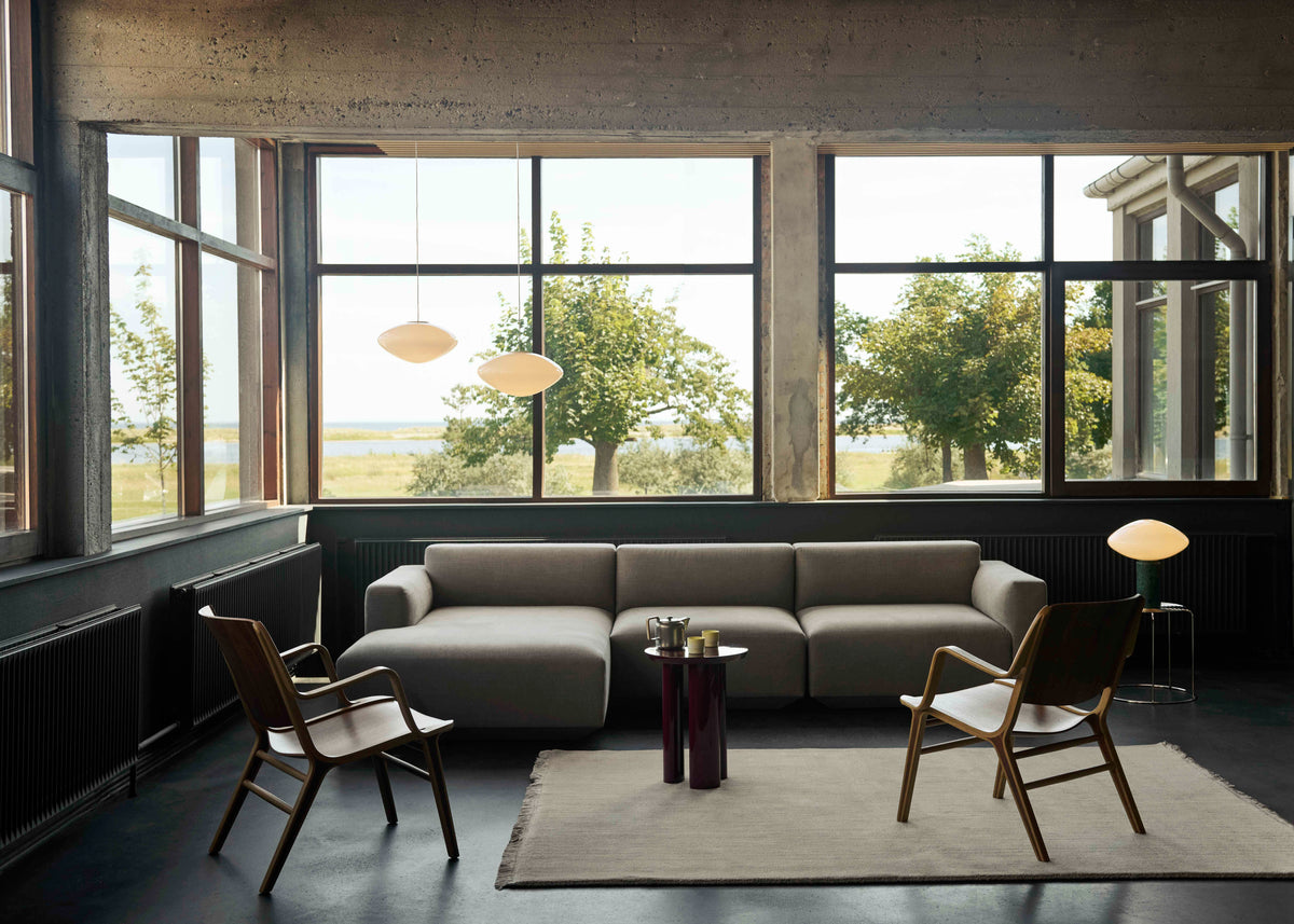 4-Seater Modular Sofa DEVELIUS Cream