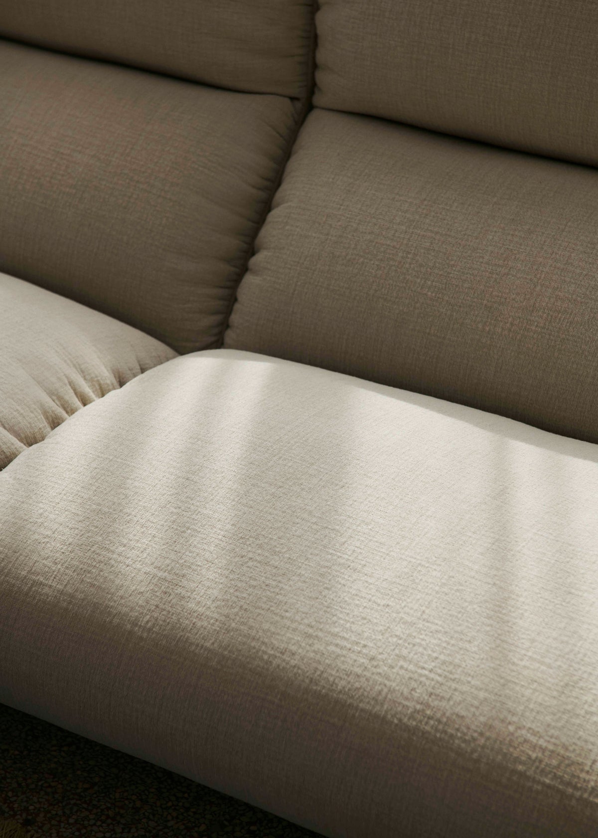 HI LO blue modular sofa for 4 people