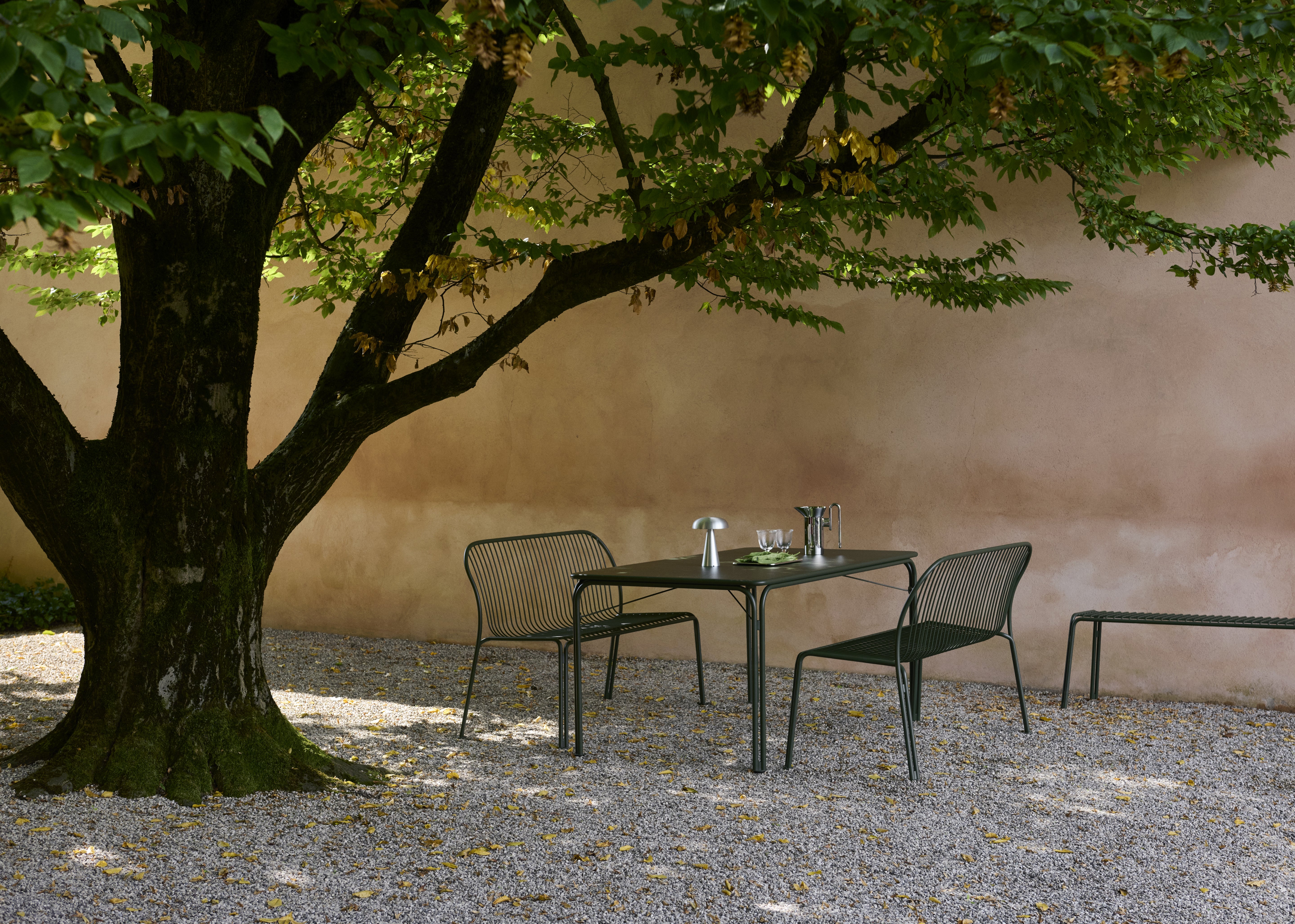 THORVALD outdoor table dark green