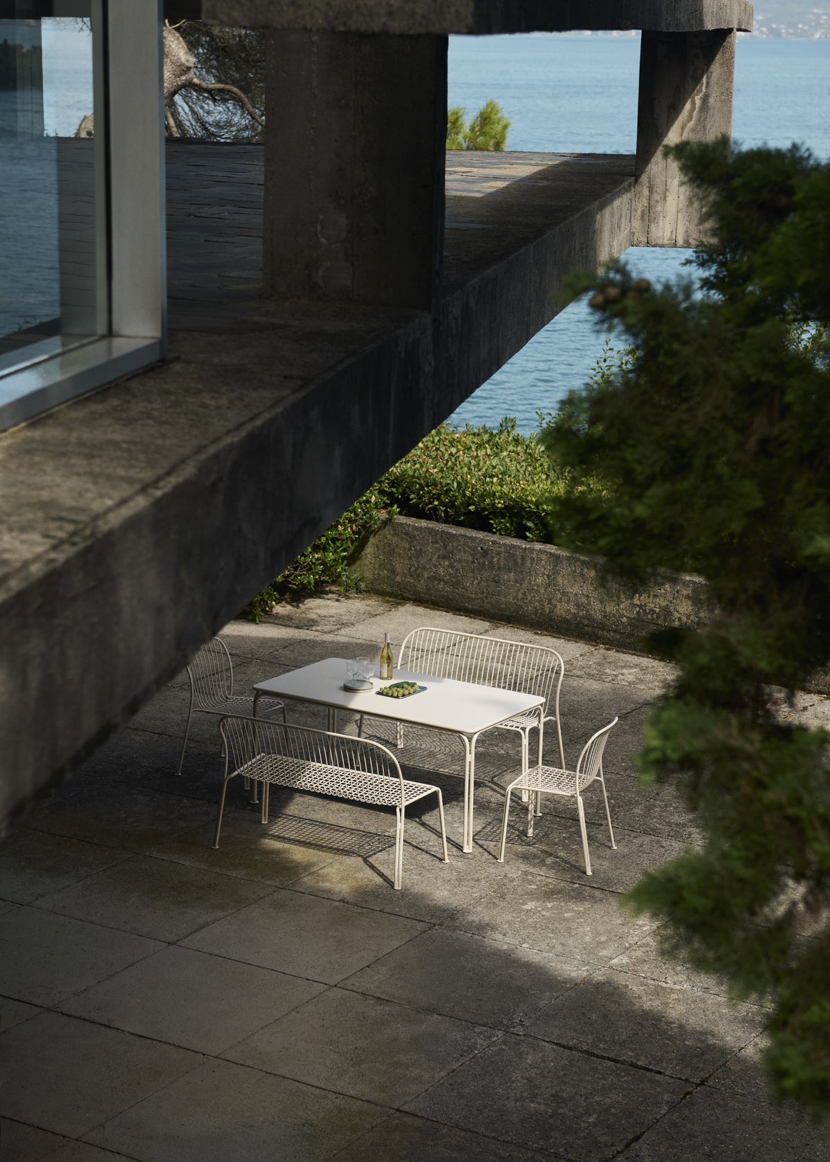 THORVALD SC111 Outdoor Bench Dark Green