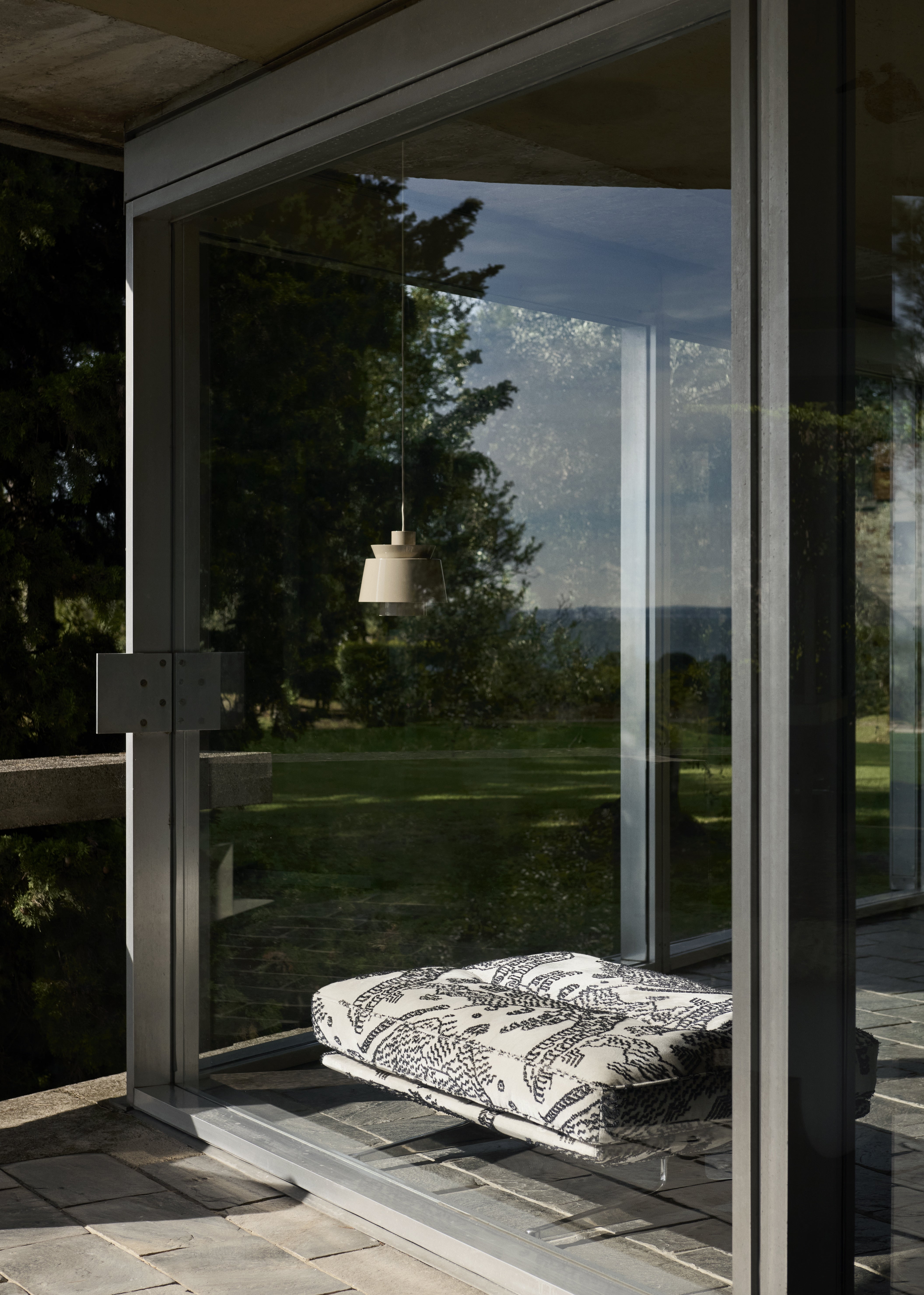 UTZON JU1 Pendant Lamp in Gray Beige