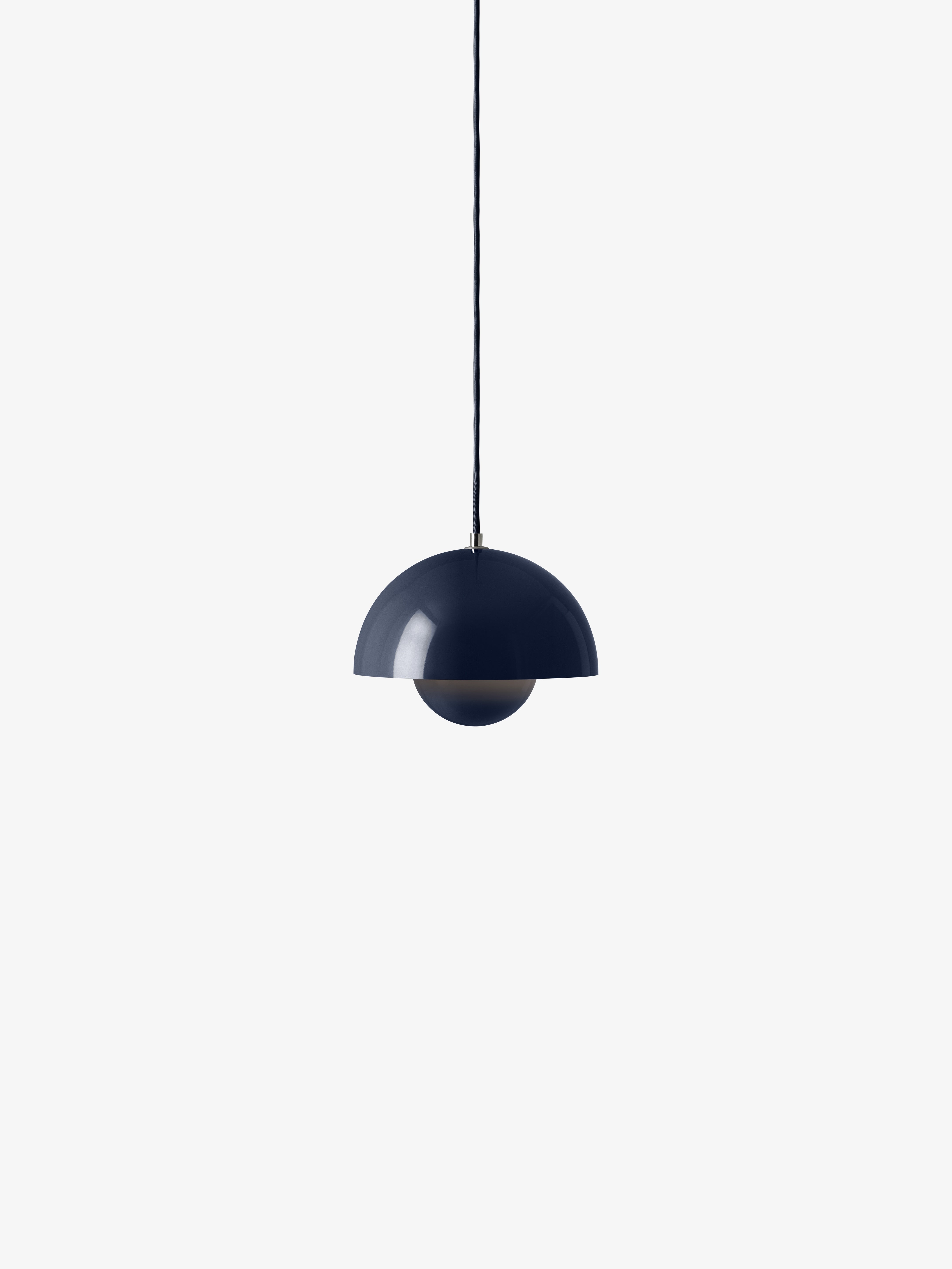 FLOWERPOT Blue Steel Pendant Lamp