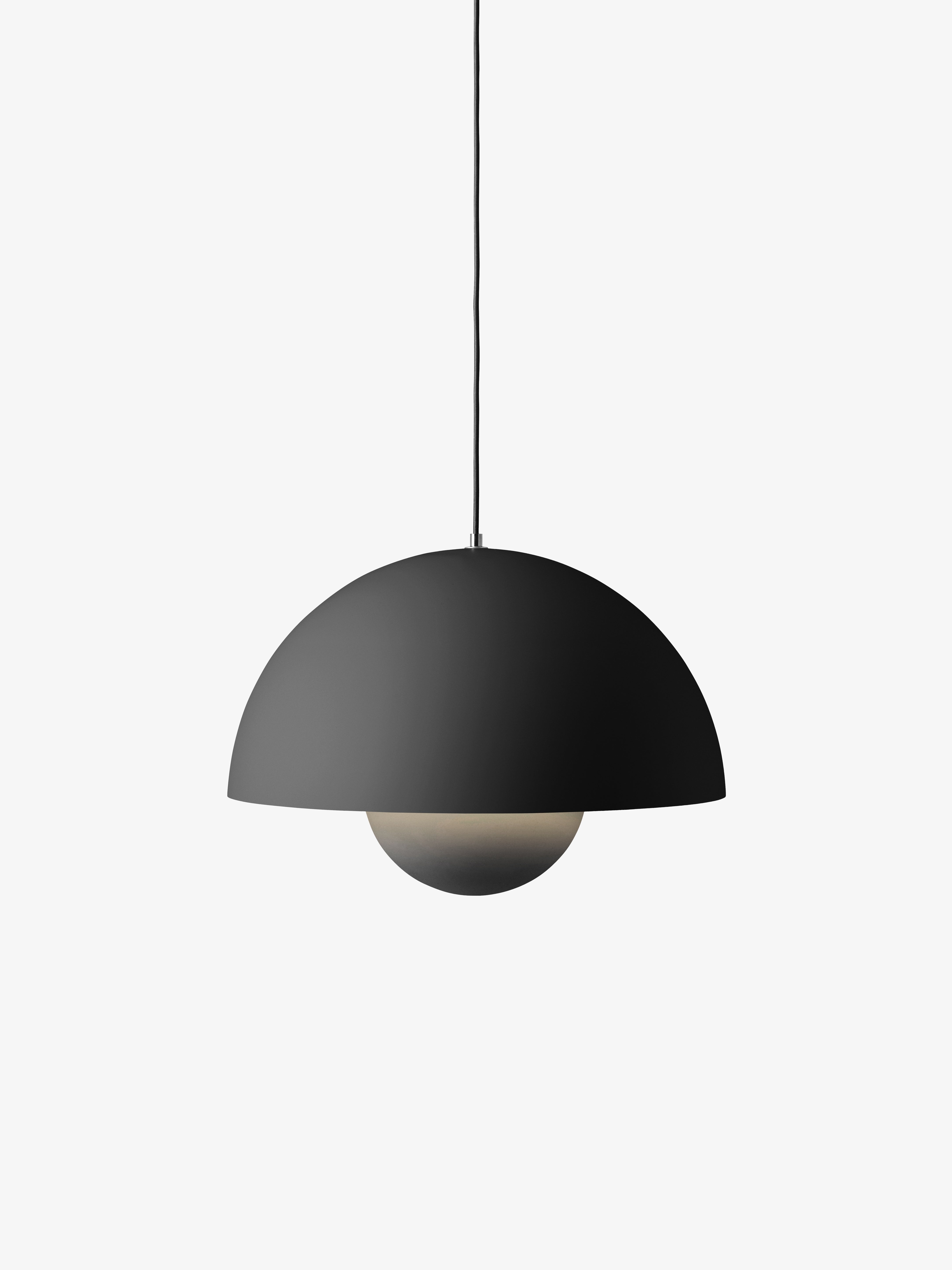 FLOWERPOT pendant lamp matte black