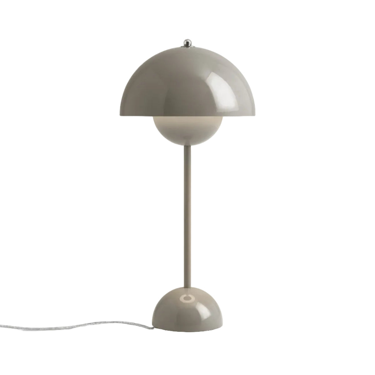 FLOWERPOT VP3 Table Lamp Gray Beige