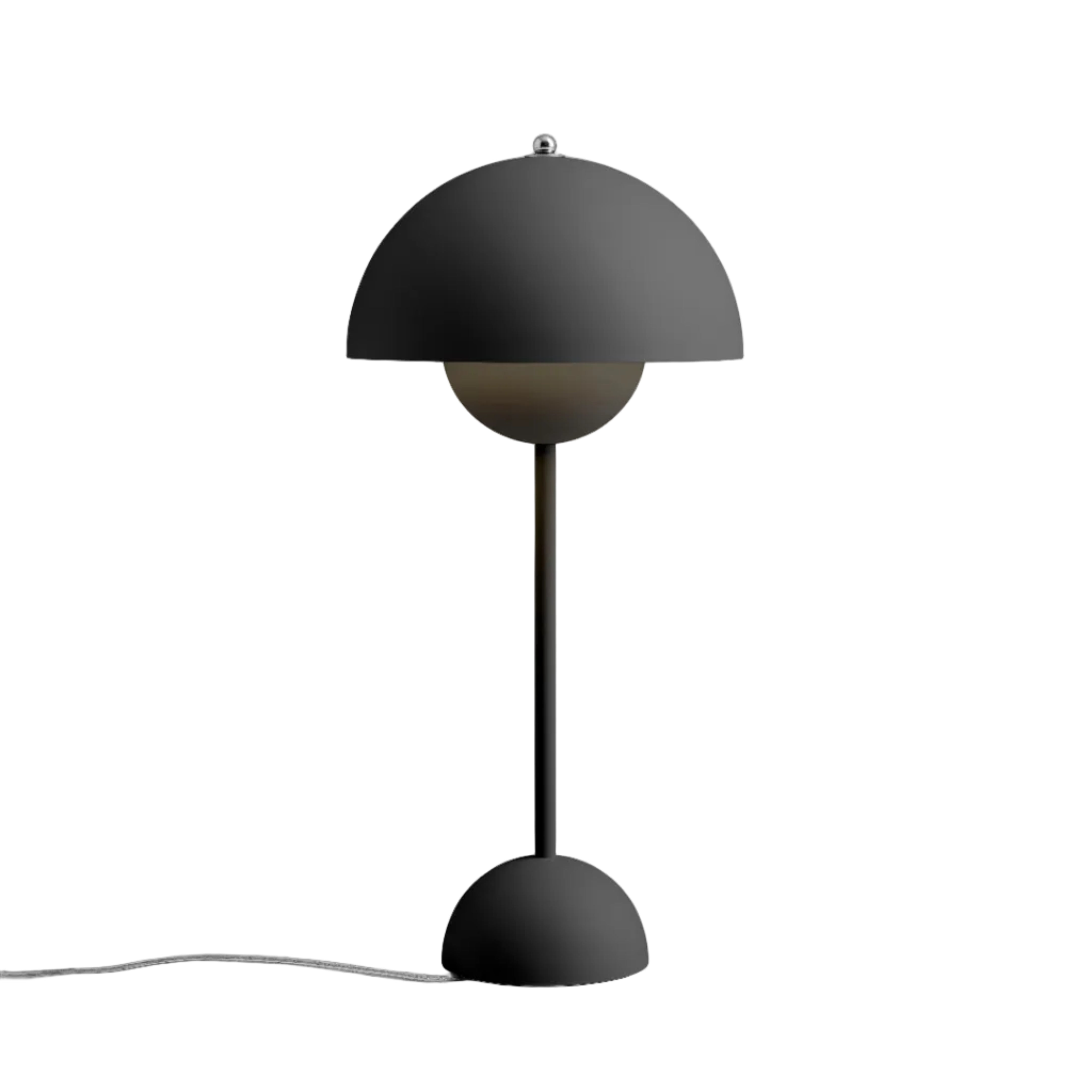 FLOWERPOT VP3 Table Lamp in Matte Black