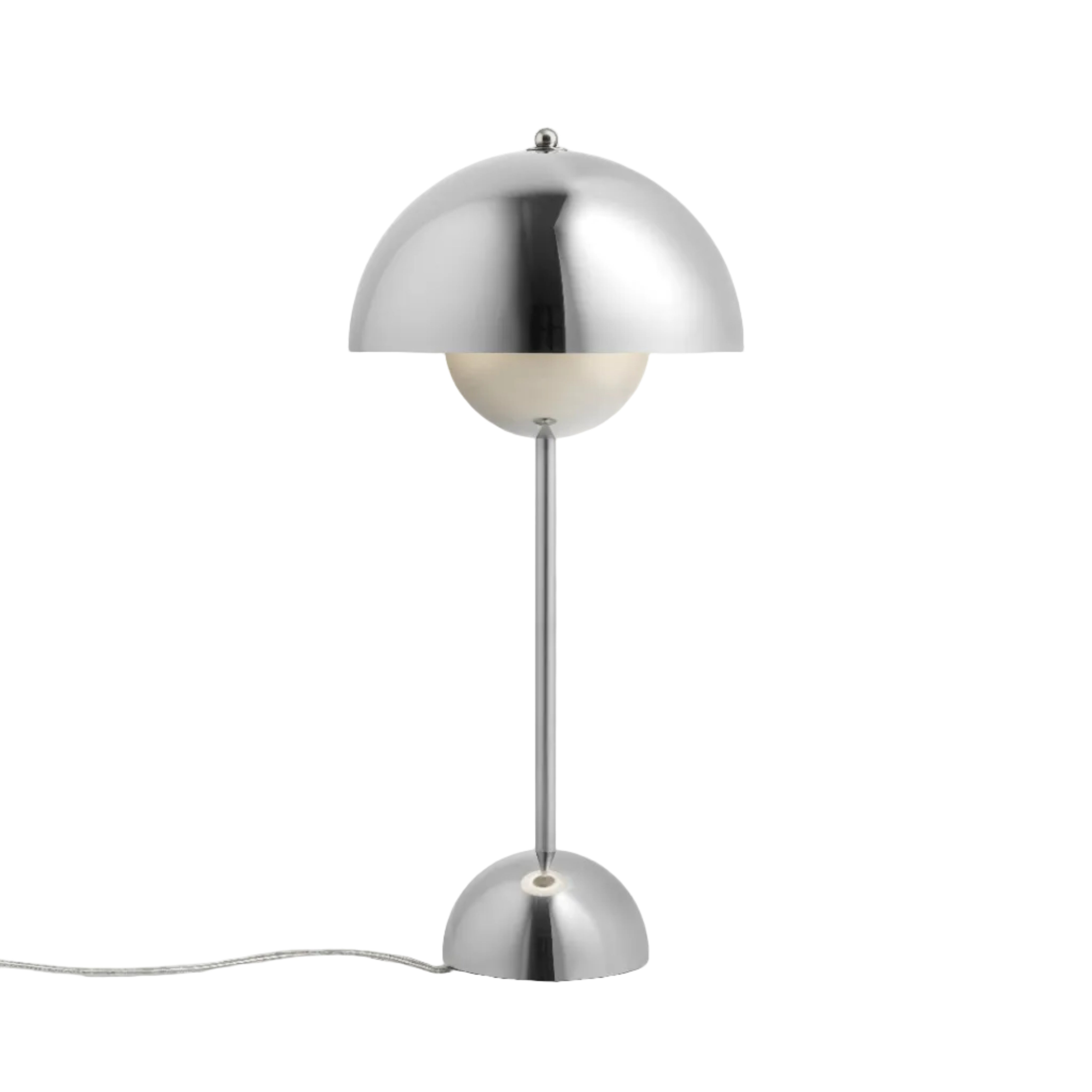 FLOWERPOT VP3 Table Lamp in Chrome
