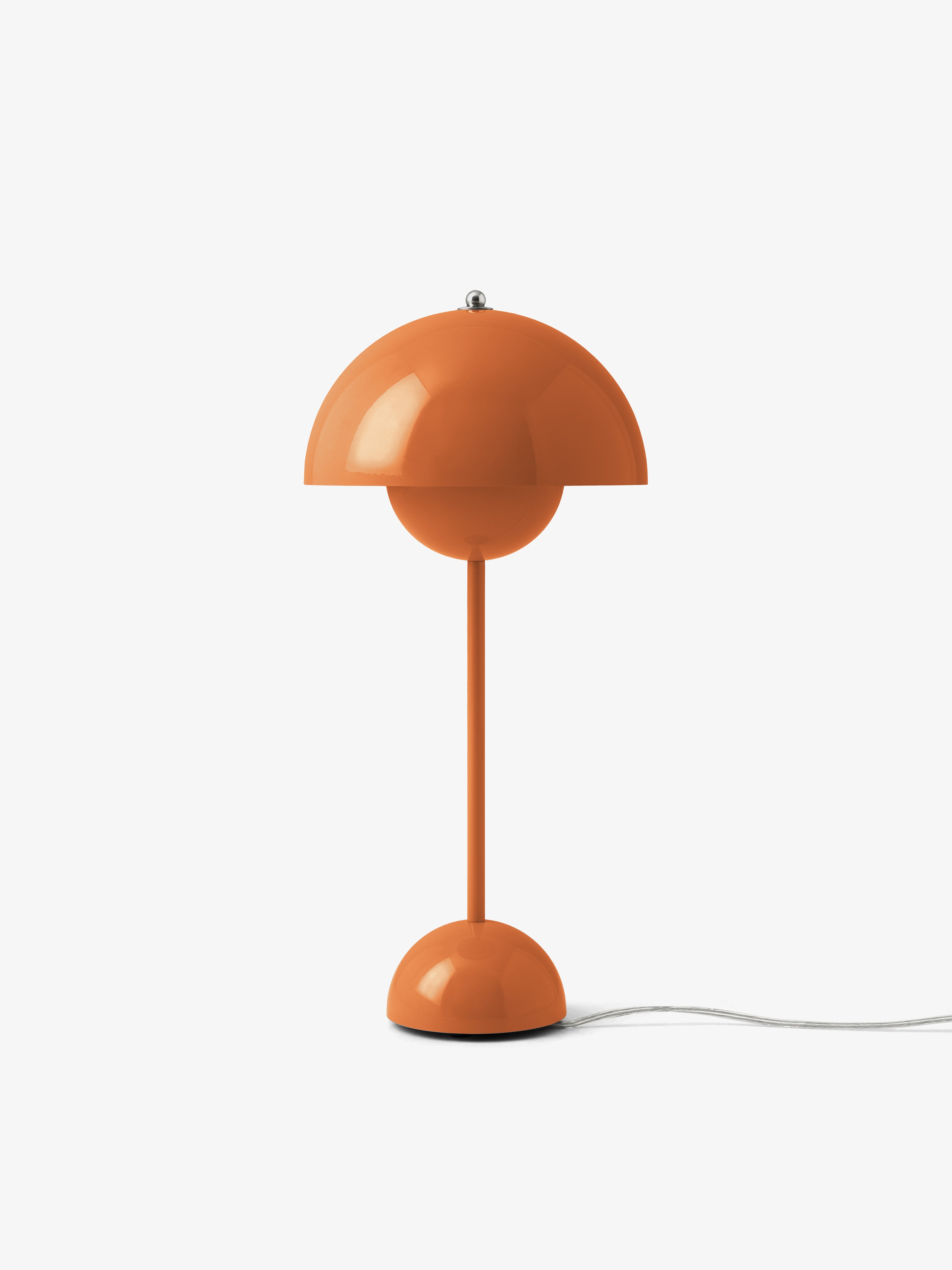 FLOWERPOT VP3 Table Lamp in Orange
