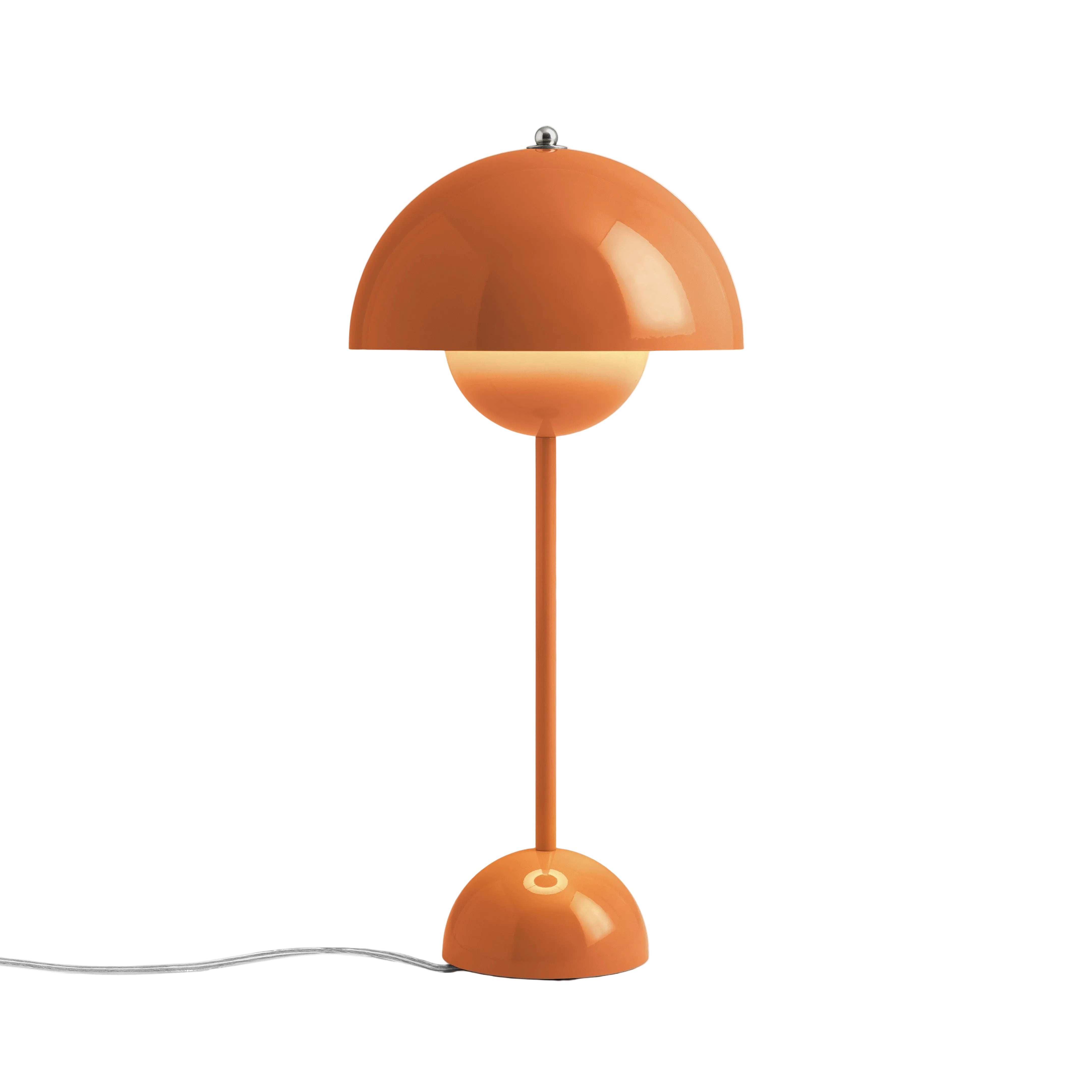 FLOWERPOT VP3 Table Lamp in Orange