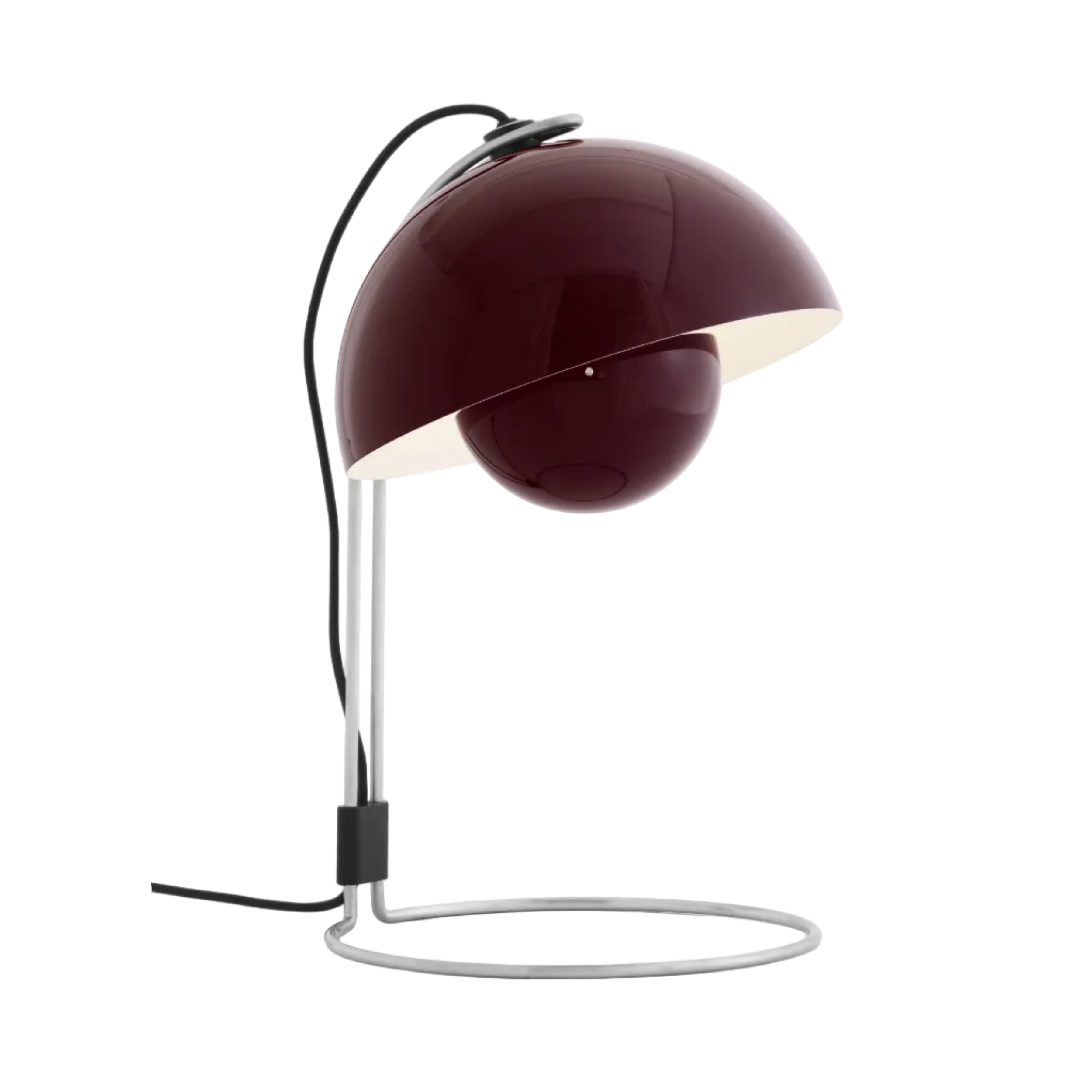 Lampa stołowa FLOWERPOT VP4 ciemna śliwka