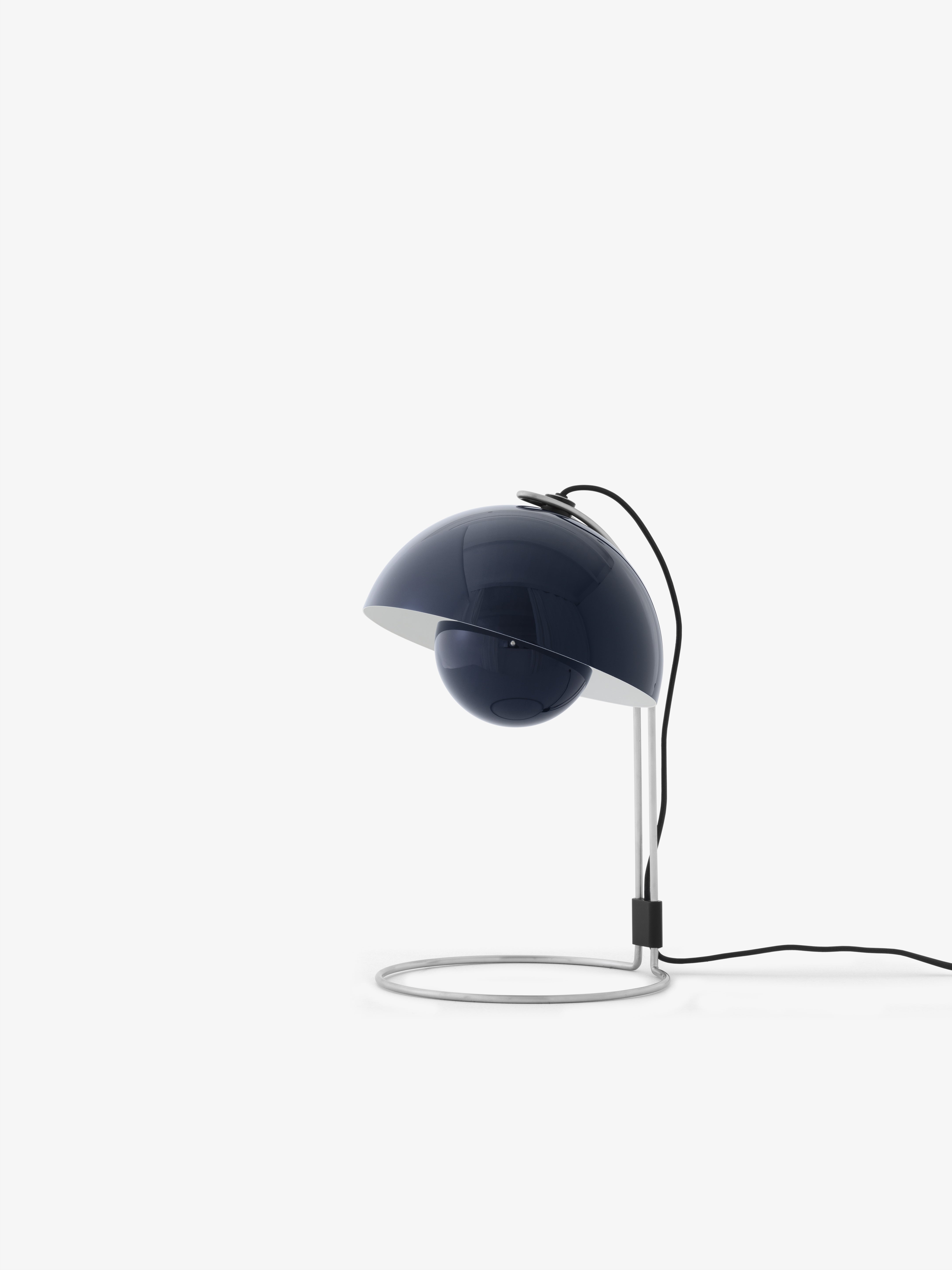 Lampa stołowa FLOWERPOT VP4 stalowy niebieski