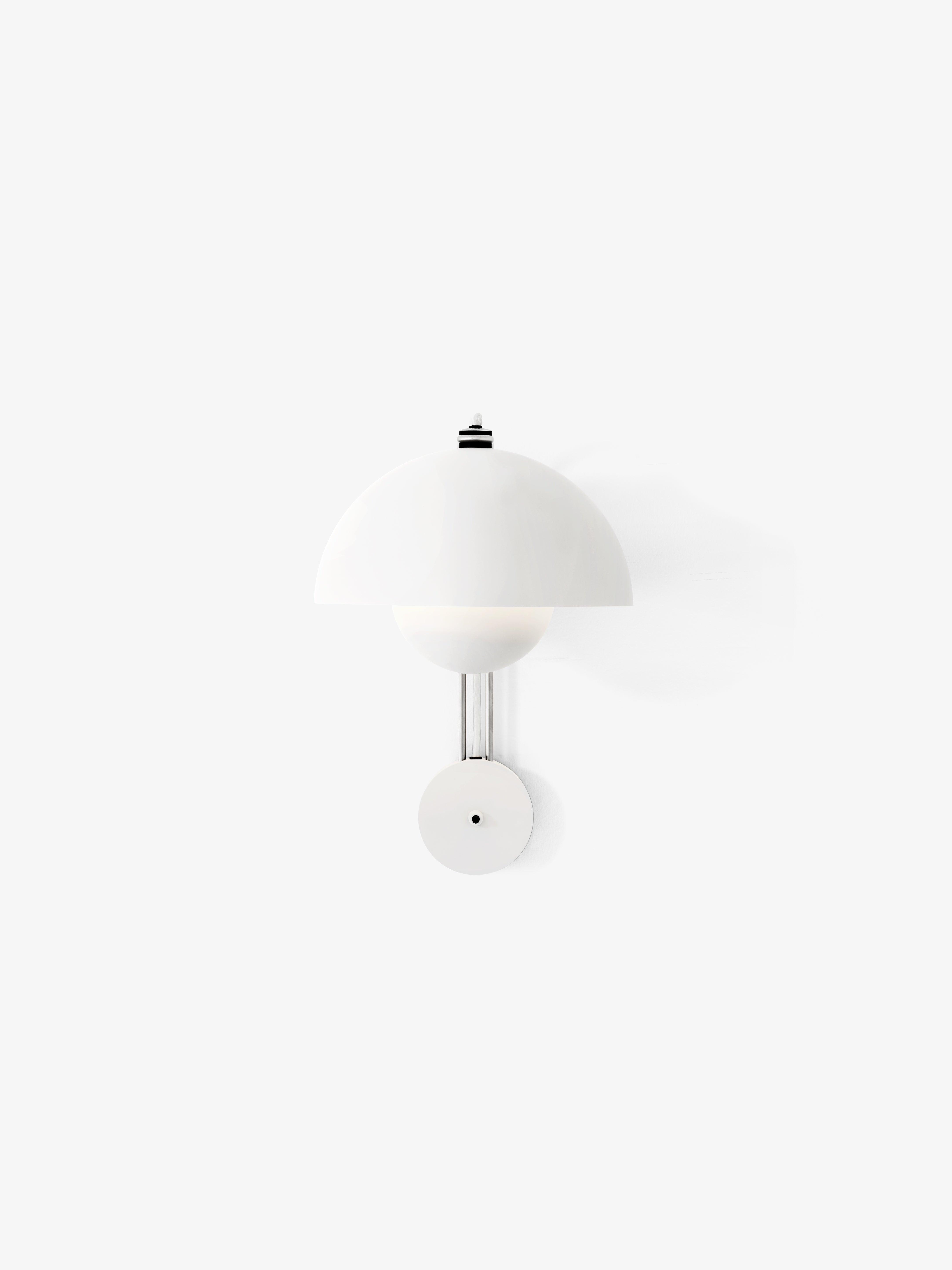 FLOWERPOT VP8 Wall Lamp in Matte White