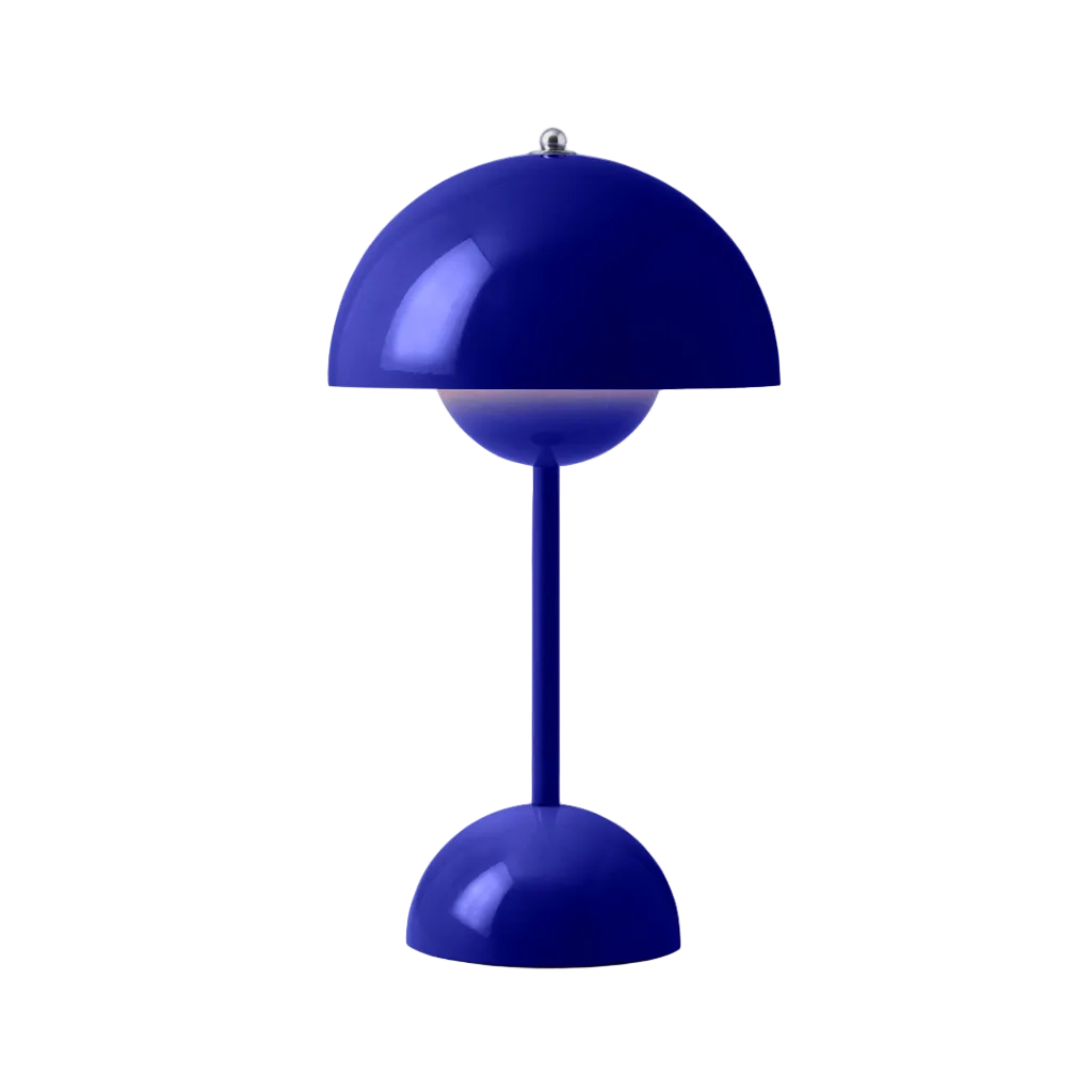 FLOWERPOT VP9 Portable Lamp in Cobalt Blue