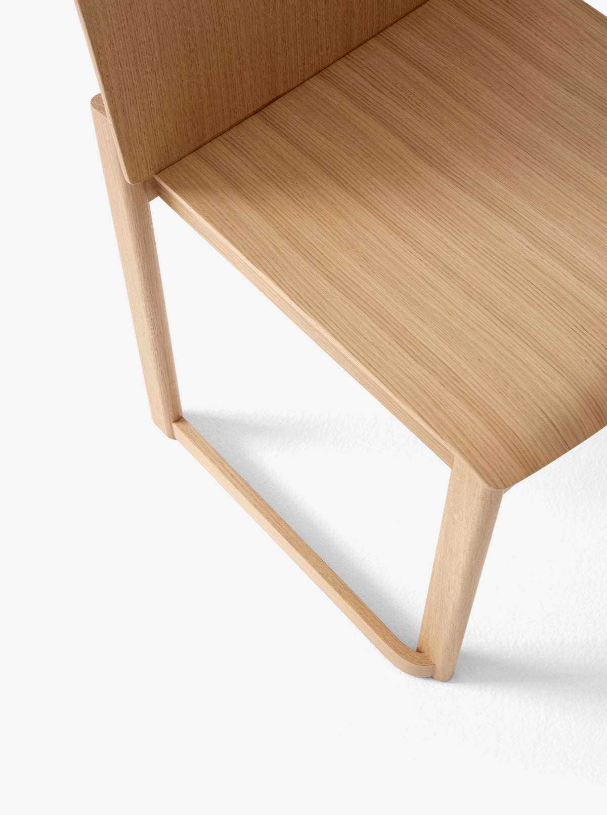 ALLWOOD AV35 chair in lacquered oak