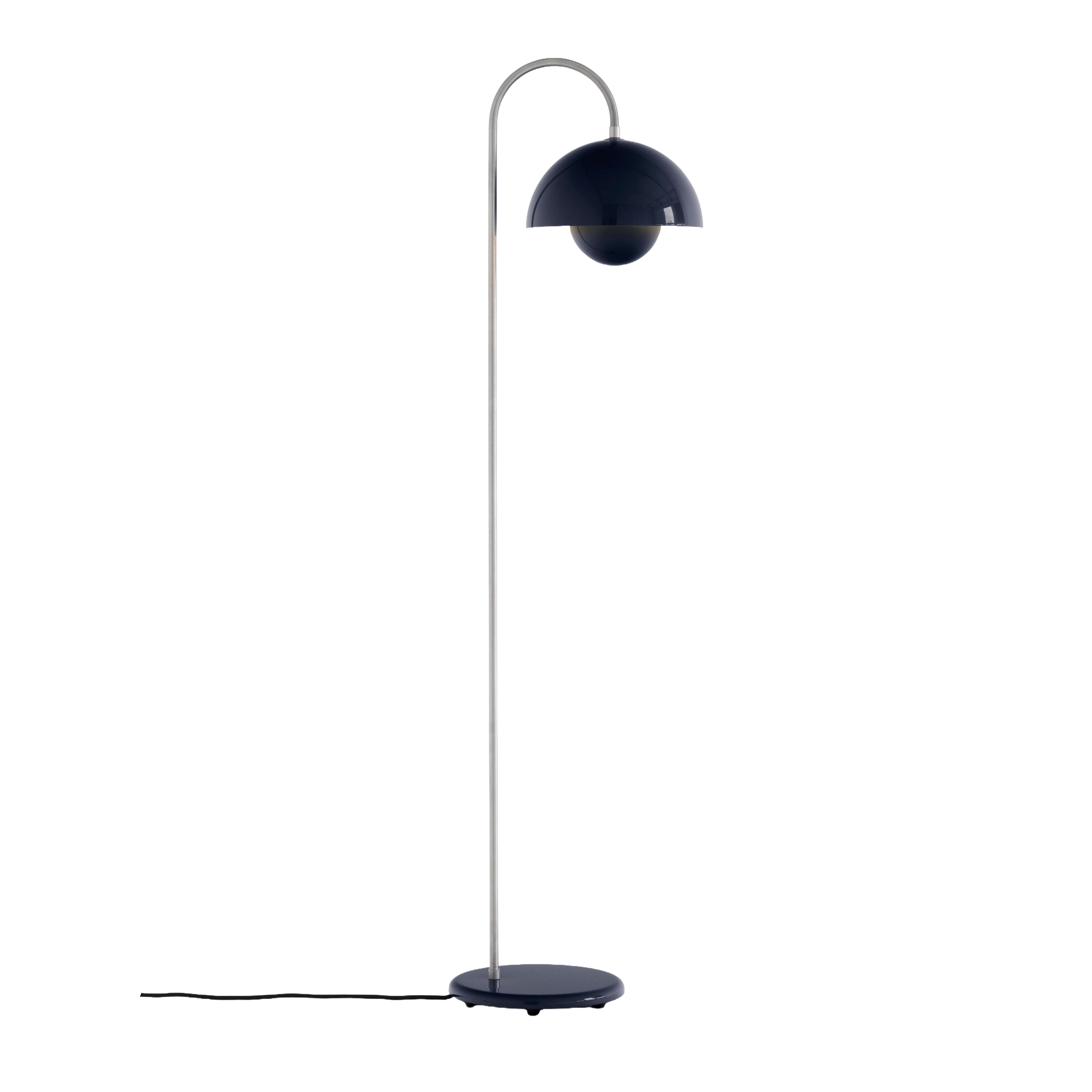 Lampa podłogowa FLOWERPOT VP12 stalowy niebieski