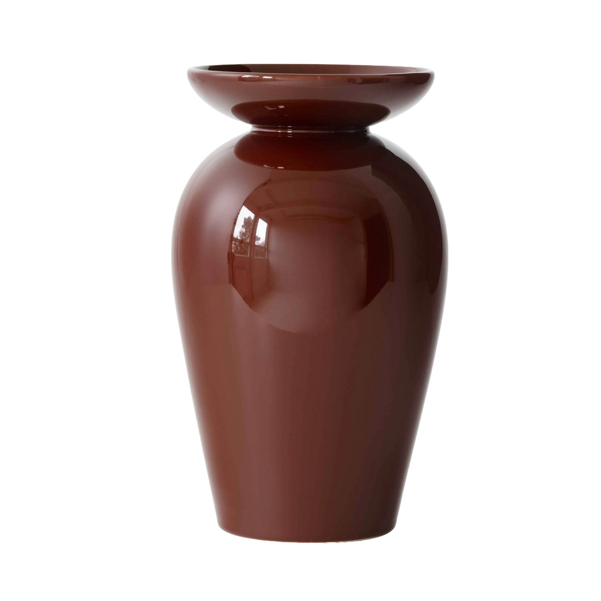 MOMENTO JH47 vase in red-brown