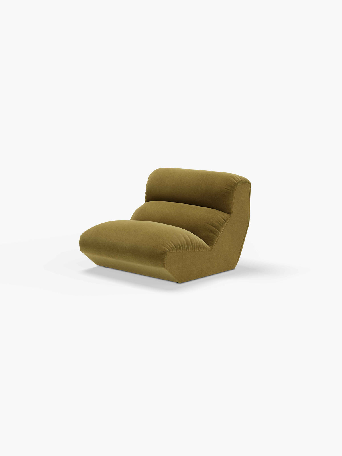 Upholstered armchair / module HI LO AV54