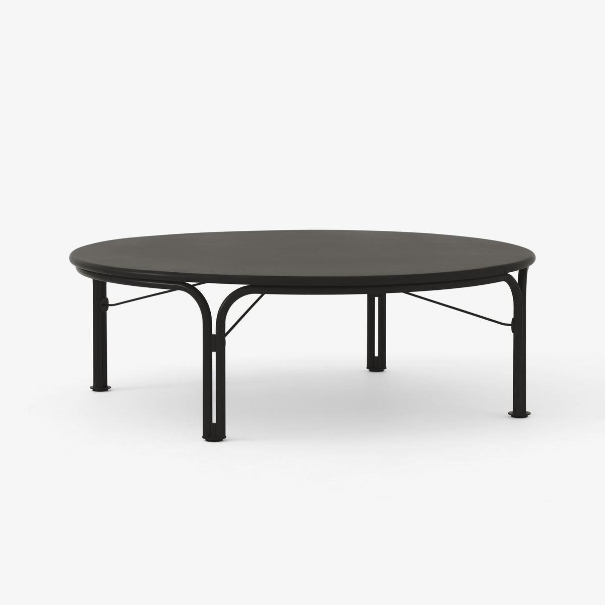 Thorvald Outdoor Coffee Table Black