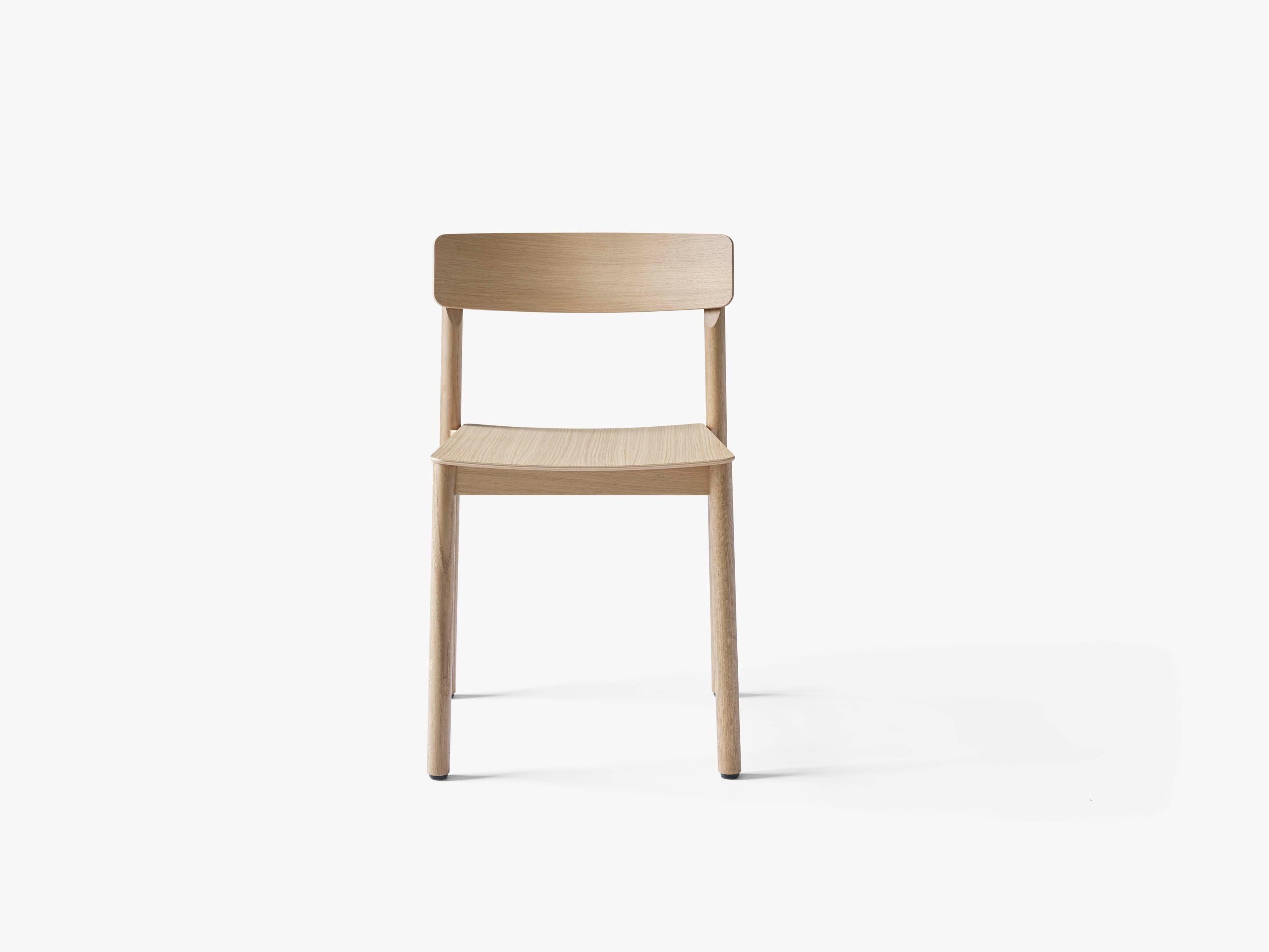 BETTY TK2 chair in lacquered oak