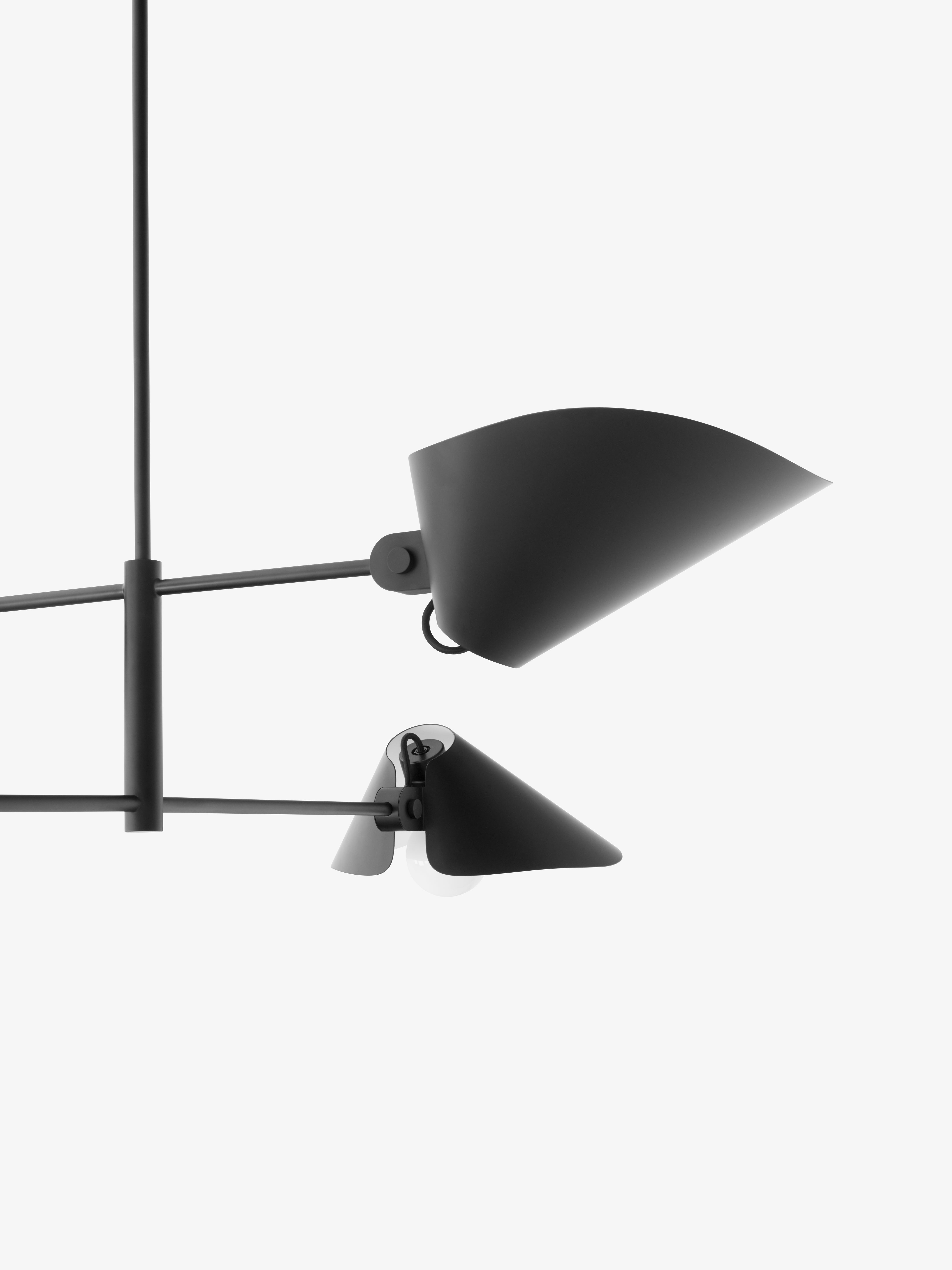 BONNET black chandelier